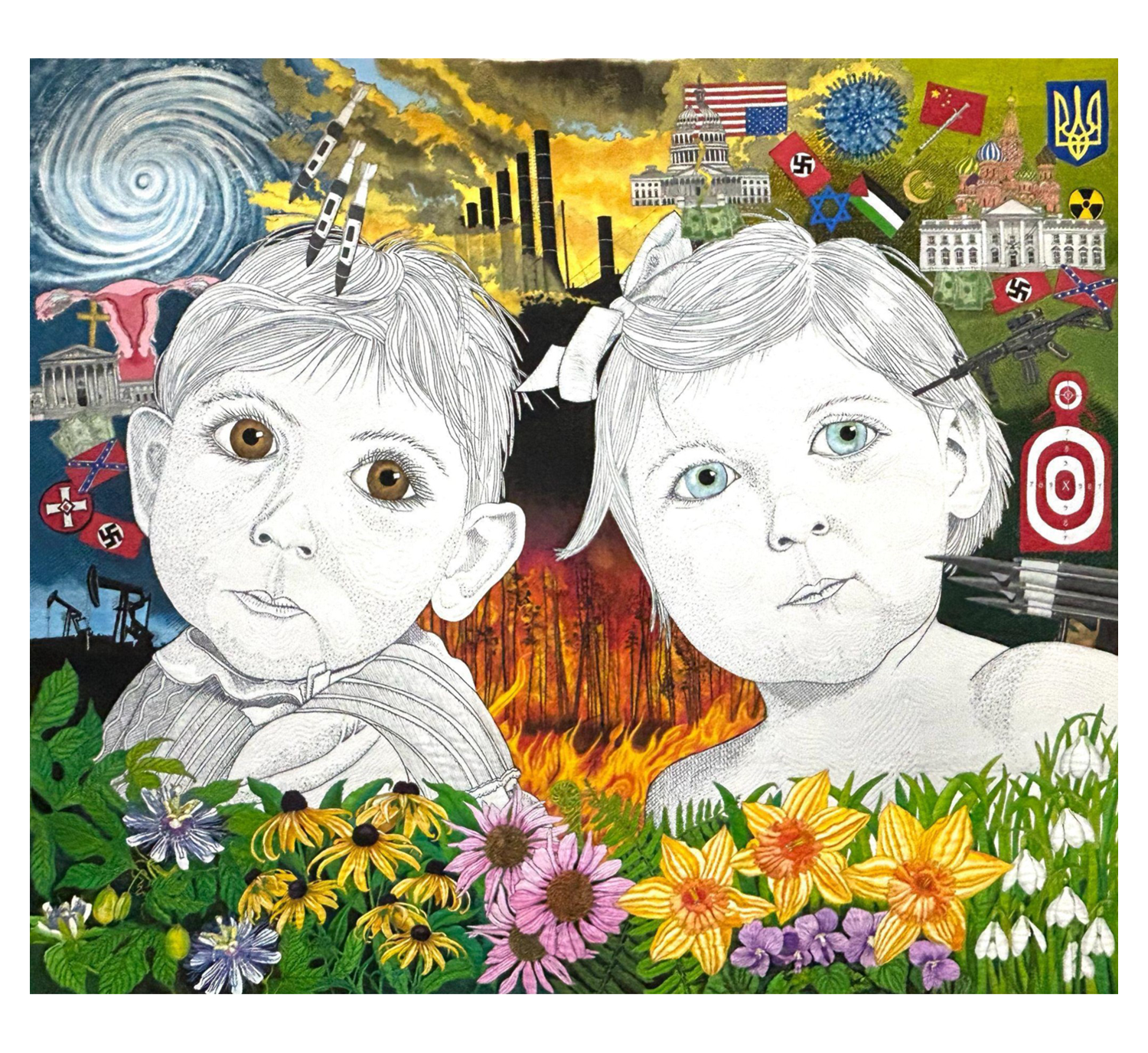 Midnight in the Garden, 2025 - Susan Brubaker Knapp, Chapel Hill, NC