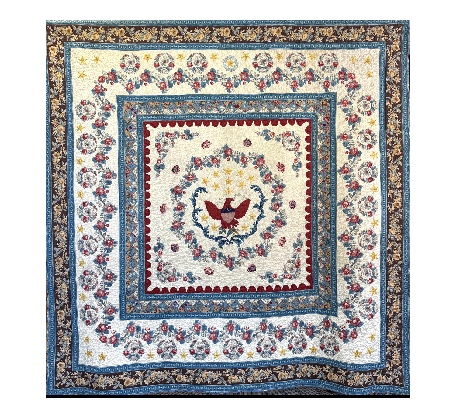 Patriotic Quilt, 2002 - Judy Severson, Massachusetts