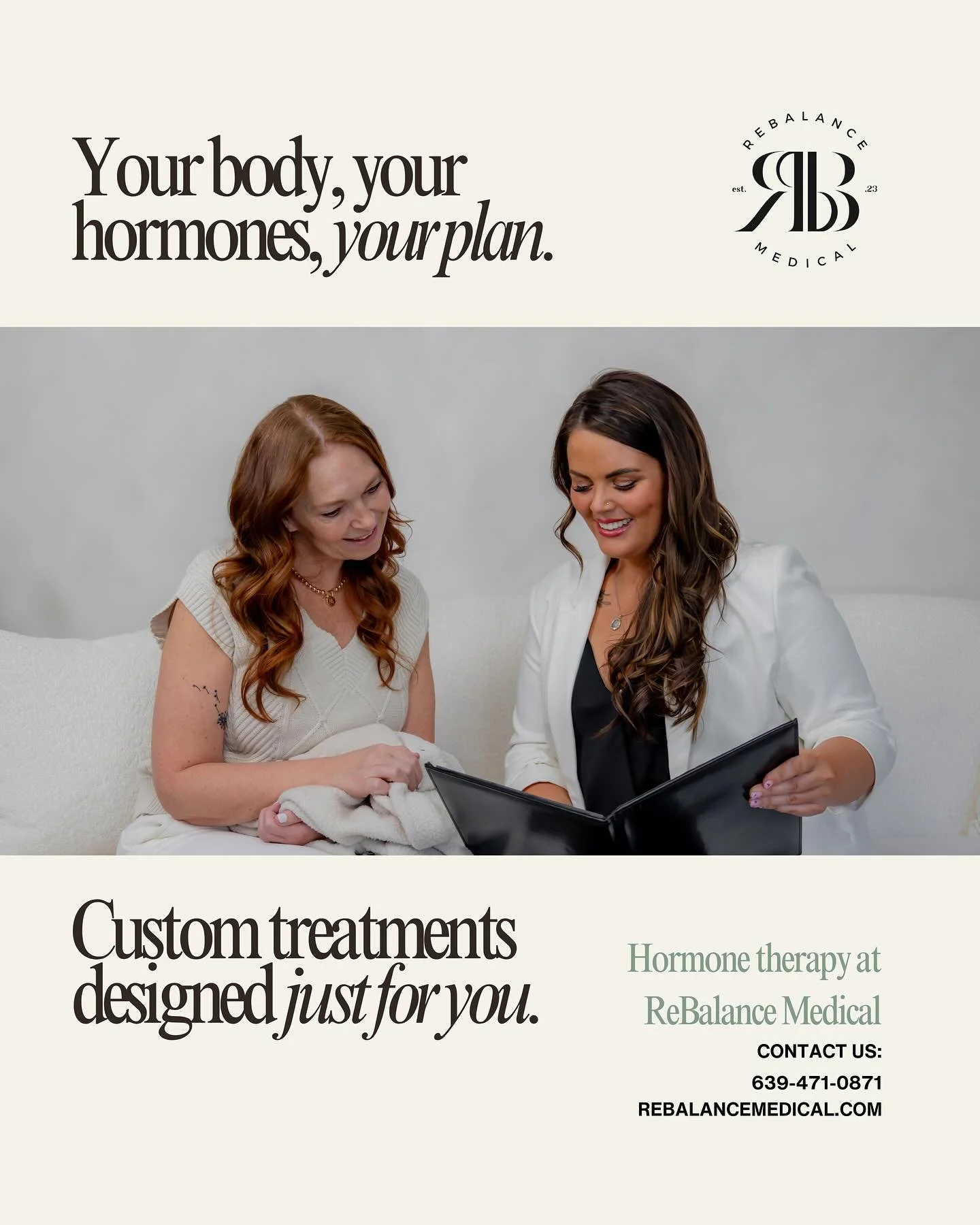 Struggling with symptoms of perimenopause or menopause? At ReBalance Medical there&rsquo;s no guesswork. No generic protocols. Just real, personalized support to help you feel like you again. Whether you&rsquo;re dealing with fatigue, stubborn weight