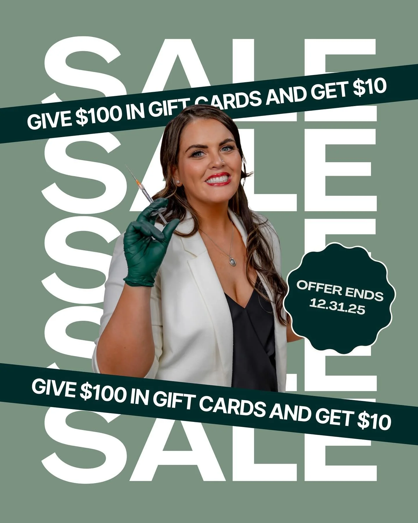 Last-minute shopping? We&rsquo;ve got you.
For every $100 in gift cards purchased, receive a $10 bonus for yourself.
Easy to give. Easy to love.
Ends Dec 31.

#botox #filler #yxebotox #yxefiller #yxeinjectors #yxebeauty #yxebeautyservice #yxelips #yx