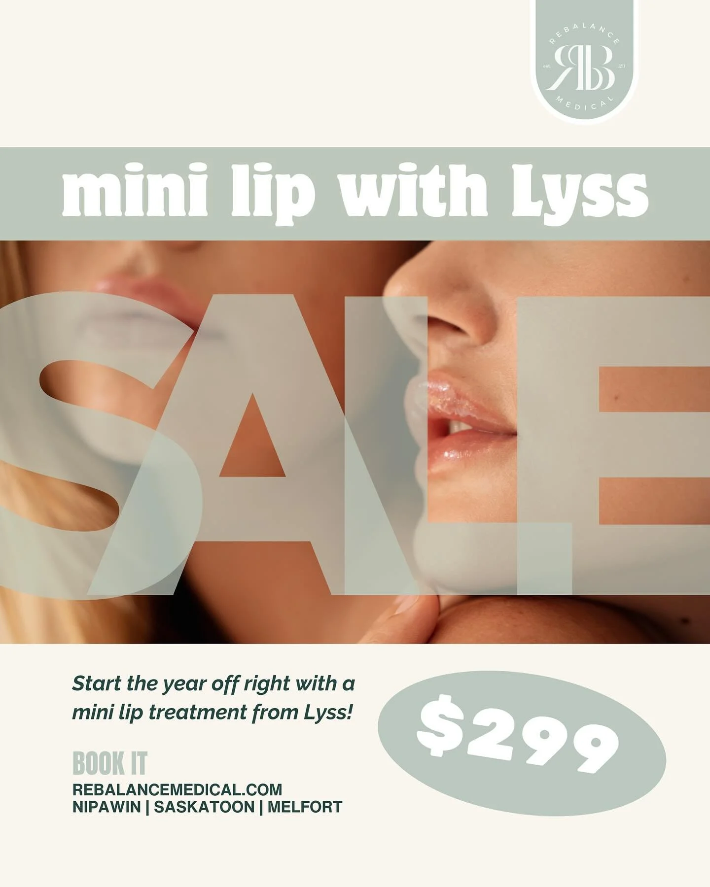 January lip special with our girl, Lyss!

&frac12; syringe lip filler &mdash; $299 (reg. $350)
Lip flip + &frac12; syringe combo &mdash; $375 (reg. $425)
January bookings only.
Book now with Alyssa, RN at ReBalance Medical.

#lipfiller #lips #fillers