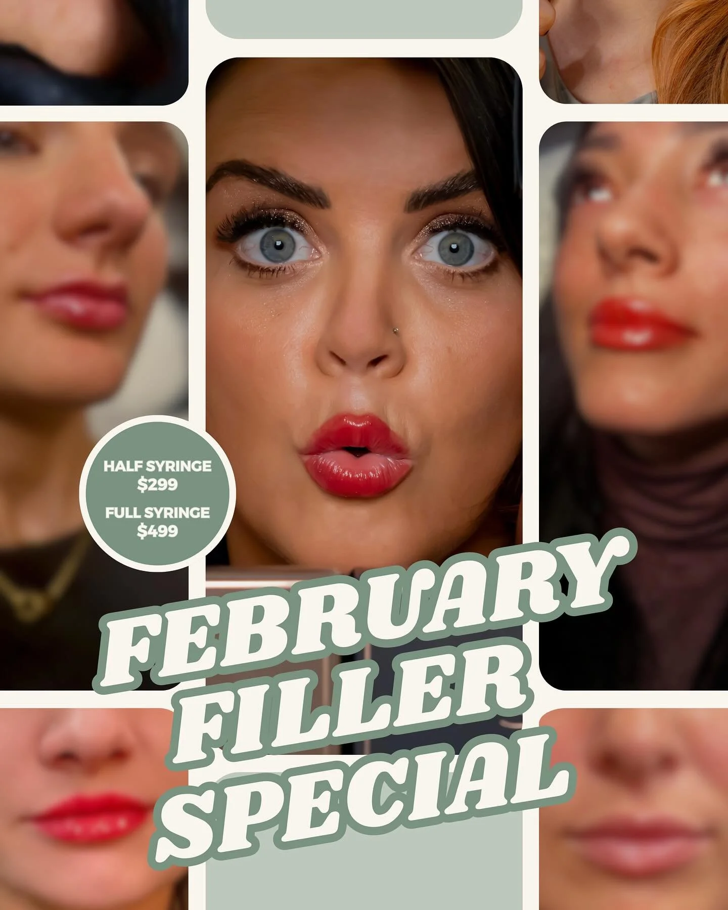 💋February Filler Special💉
&bull; Half syringe &mdash; $299
&bull; Full syringe &mdash; $499
Available at any of our three ReBalance Medical locations.
Limited time only.

#galentines #winterlooks #winterstyle #yxebeauty #injectables
