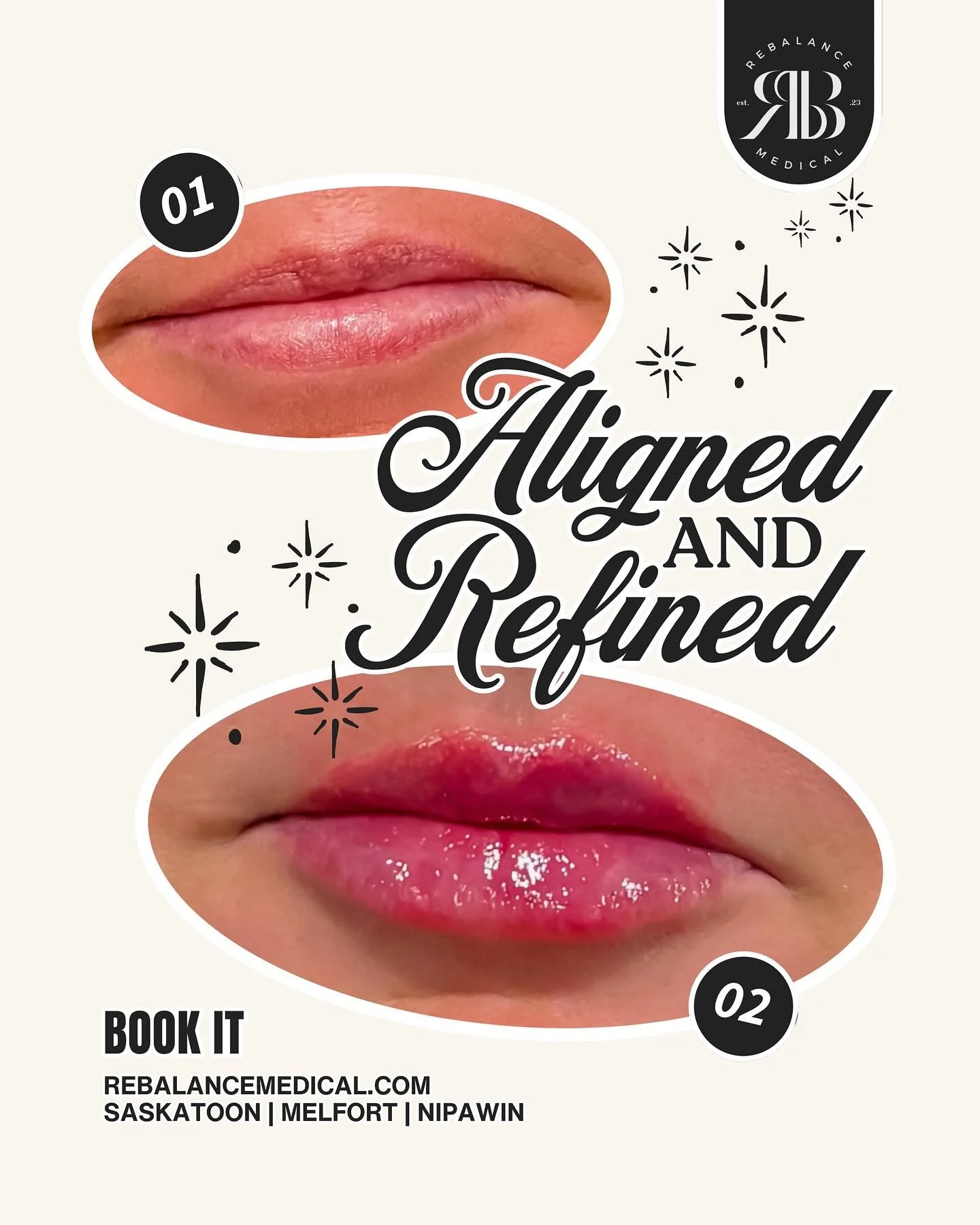 Aligned. Refined. Effortlessly defined.
Strategic placement. Balanced proportions. Natural movement. Lip filler designed to enhance, never overpower.
The goal? Harmony, symmetry, and a pout that looks like you&hellip; just elevated.
Ready for your re