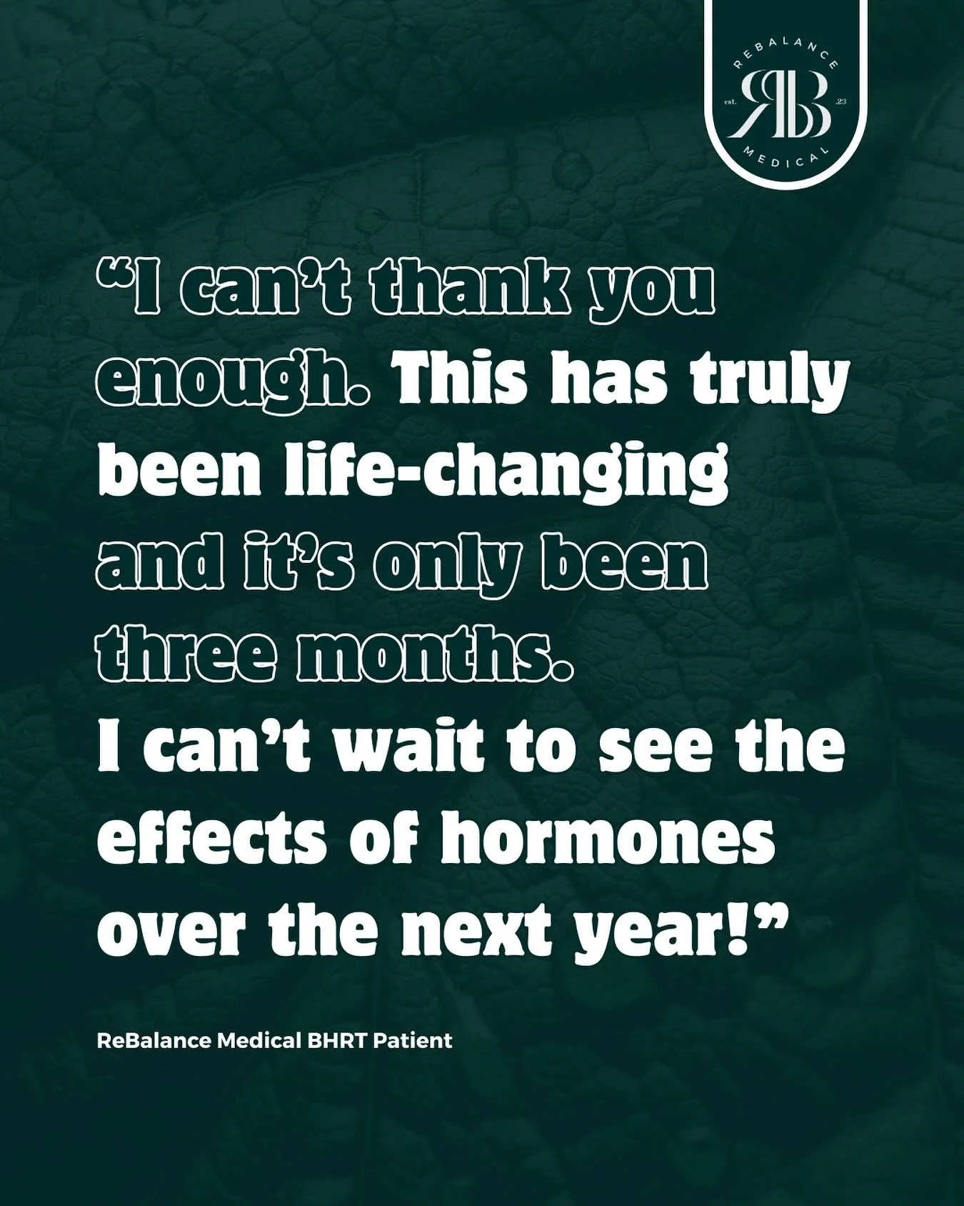 Hormone therapy is a journey, not an overnight change. Many patients begin noticing improvements within the first few months, but the full benefits often continue to develop over time as the body adjusts and balances.
Hearing how treatment is improvi