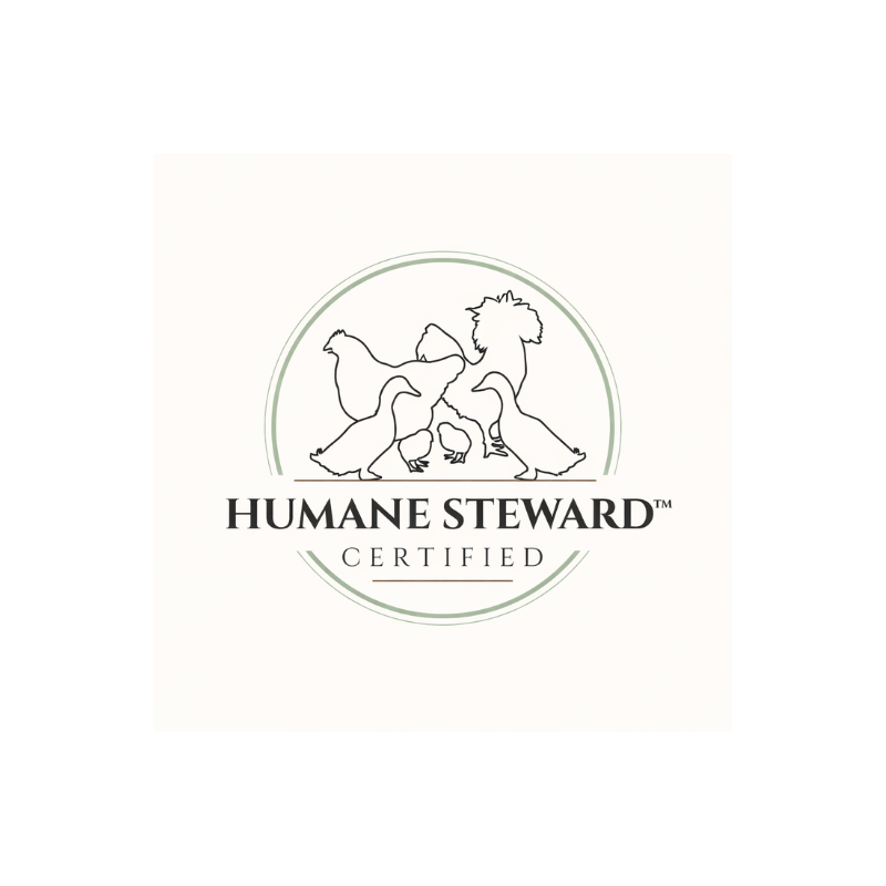 Humane Steward™ Certified – farmer-developed humane care standards applied
