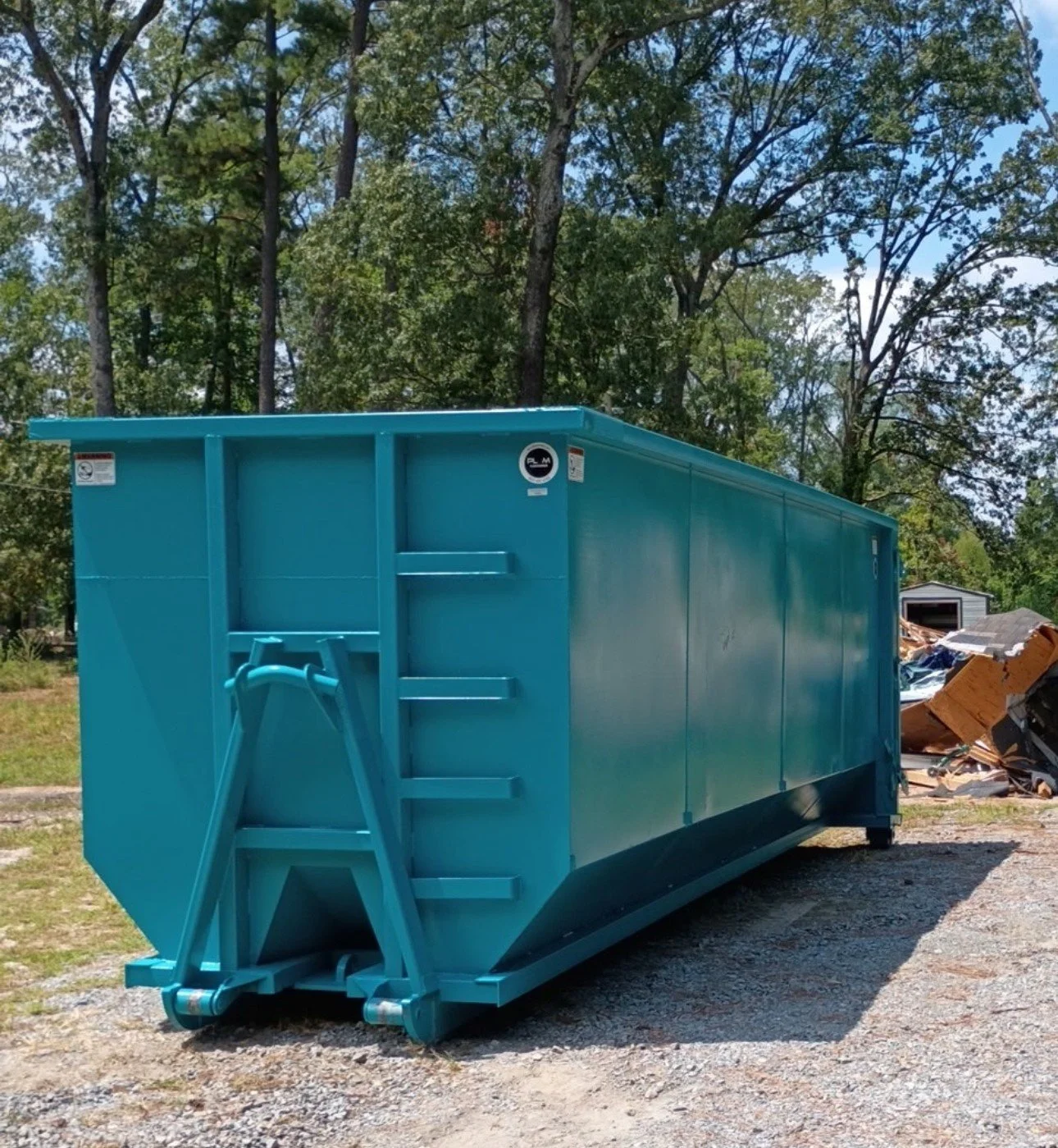 40 yard roll-off dumpster for large construction and demolition projects