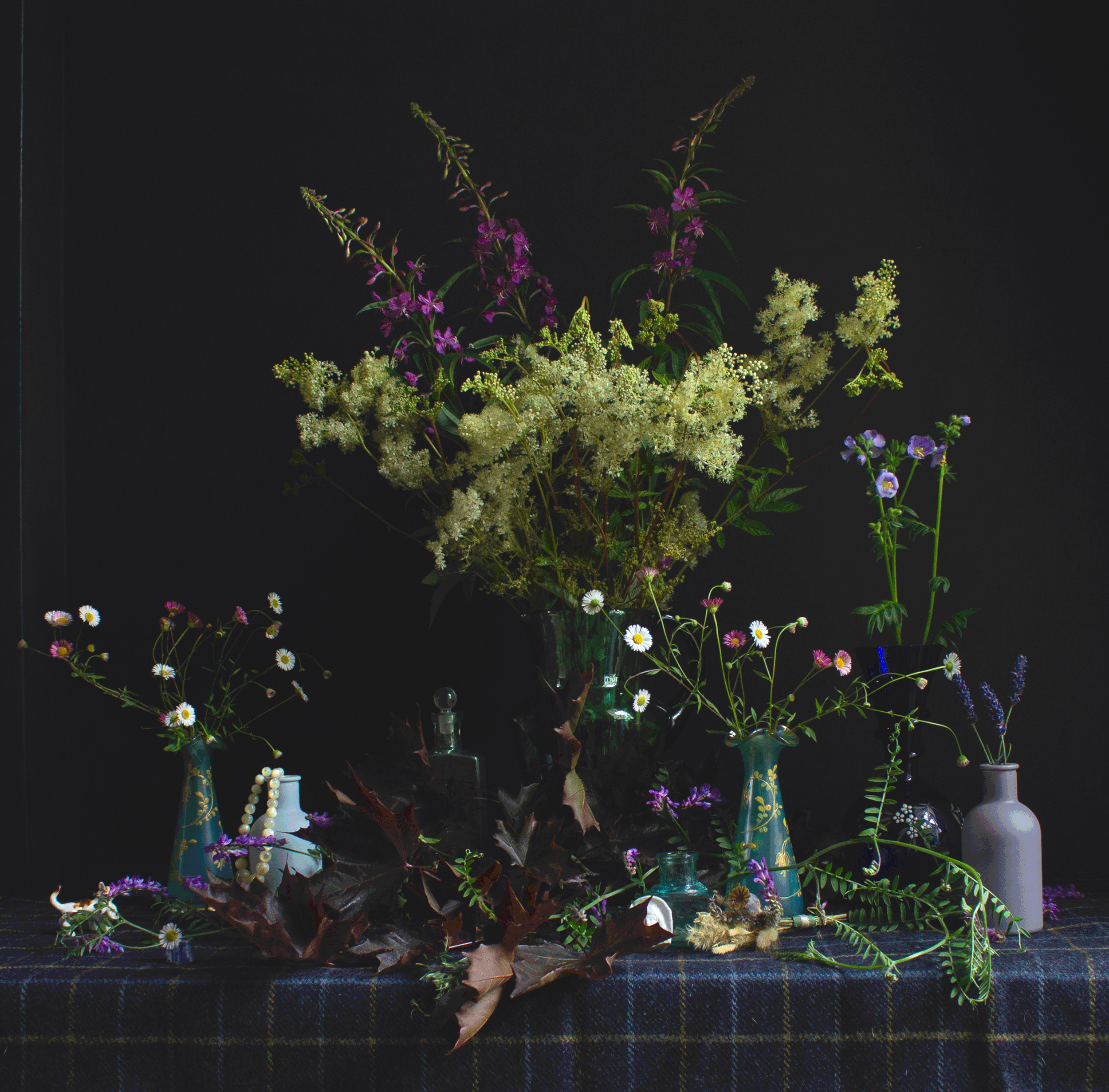 Meadowsweet (limited print edition). Direct colour printed on to Aluminium Dibond. Various sizes.