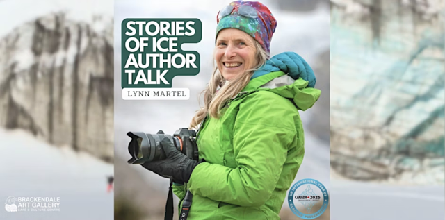 Author Talk With Lynn Martel: Stories of Ice
