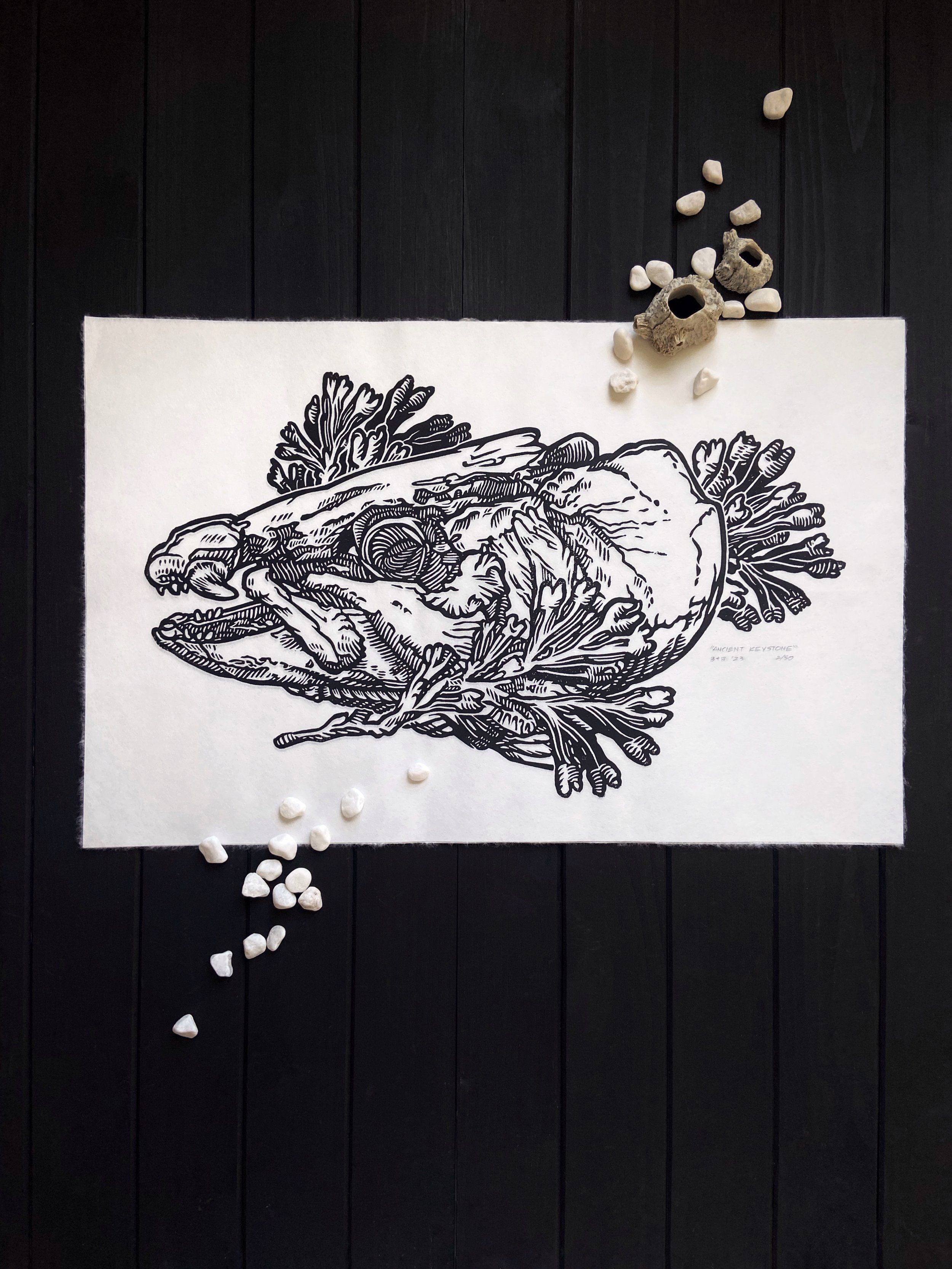 Ancient Keystone Limited Edition Linocut.jpg
