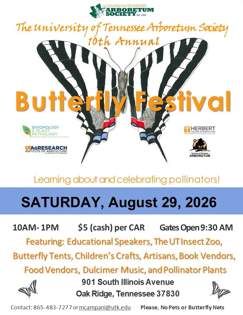 UT Arboretum Society 10th Annual Butterfly Festival