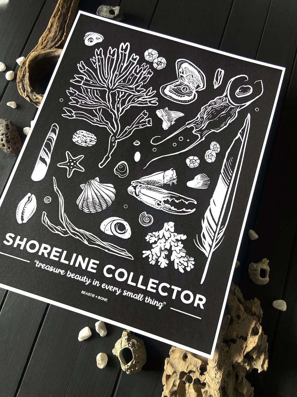 Shoreline Collector 11x14 Flatlay Angled Closeup.jpg