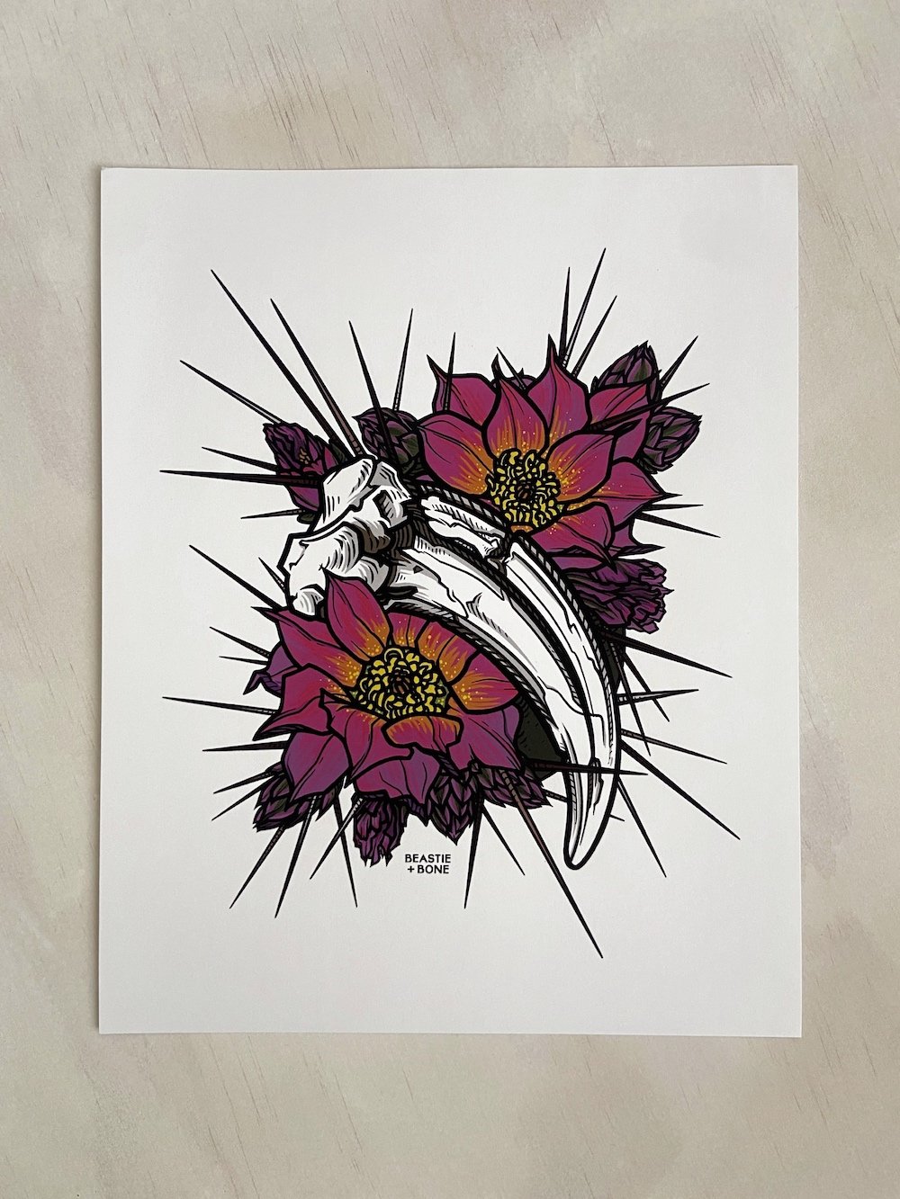 Desert Daggers 8"x10" Fine Art Print