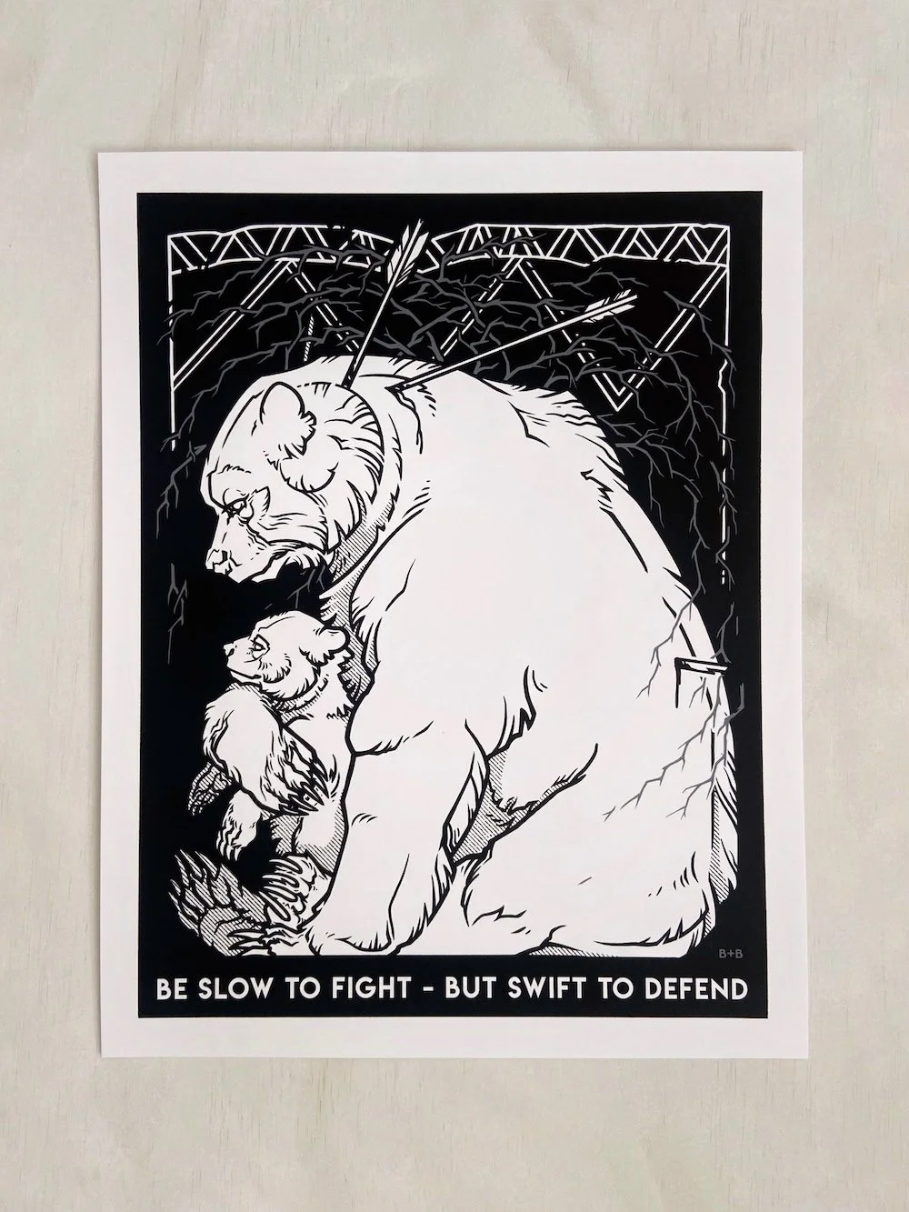 Defend Fine Art Print