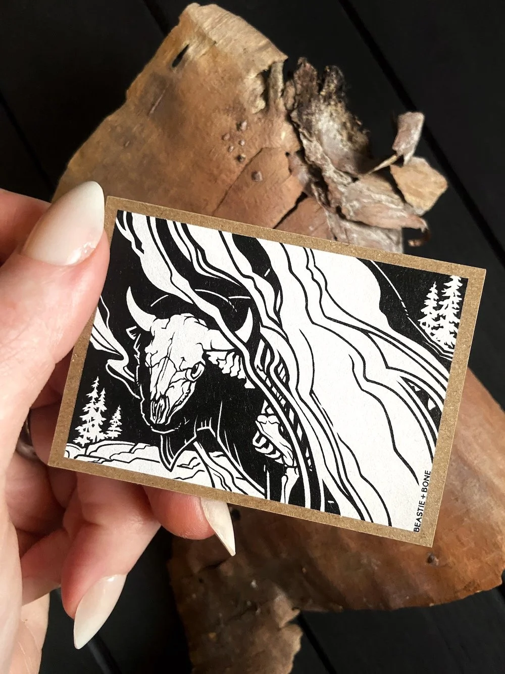 Ghost Buffalo Sticker Flatlay Angled Web.jpg