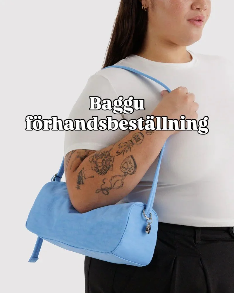 Som vanligt tar jag emot f&ouml;rhandsbest&auml;llningar inf&ouml;r n&auml;sta Baggu-order som l&auml;ggs nu p&aring; s&ouml;ndag. Till dig som h&ouml;rt av dig tidigare med &ouml;nskem&aring;l kommer jag skicka ett meddelande om din produkt finns i 