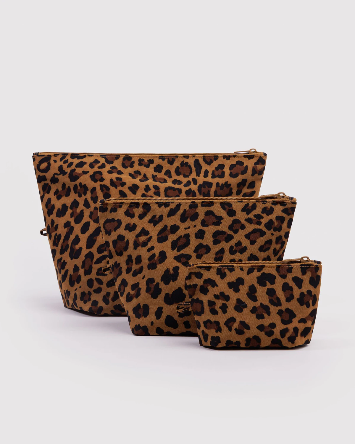 Baggu pouch set, Leopard