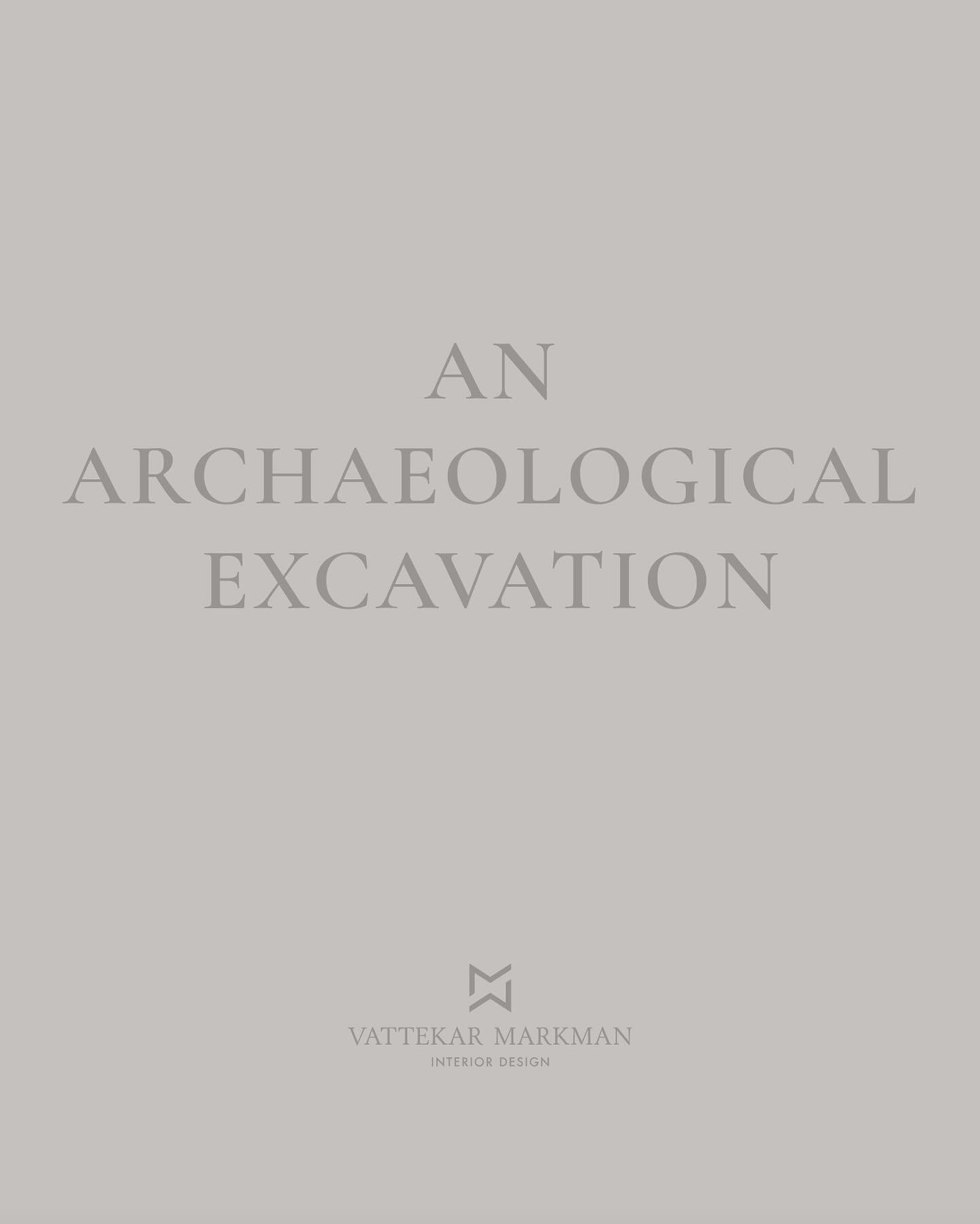VMID PROJECT &bull; An archaeological excavation&hellip;
⠀⠀⠀⠀⠀⠀⠀⠀⠀
As you probably know, I am more than average interested in architectural history, history of styles and how buildings have evolved over time. I find that there is something truly fasc
