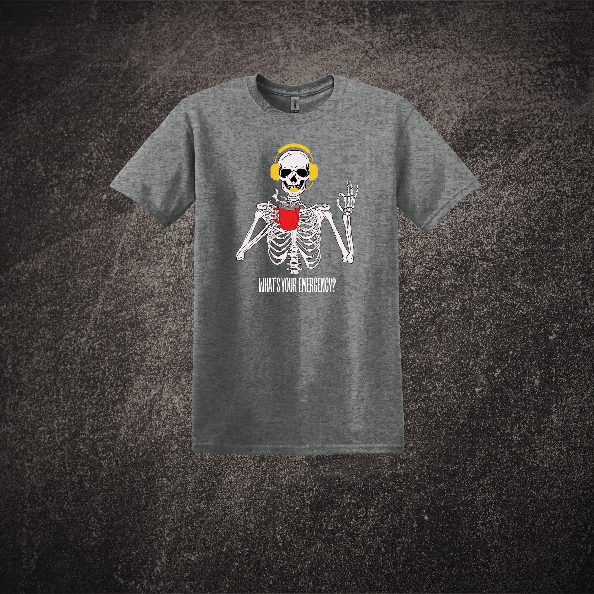 What's Your Emergency - SS Graphite Heather.png