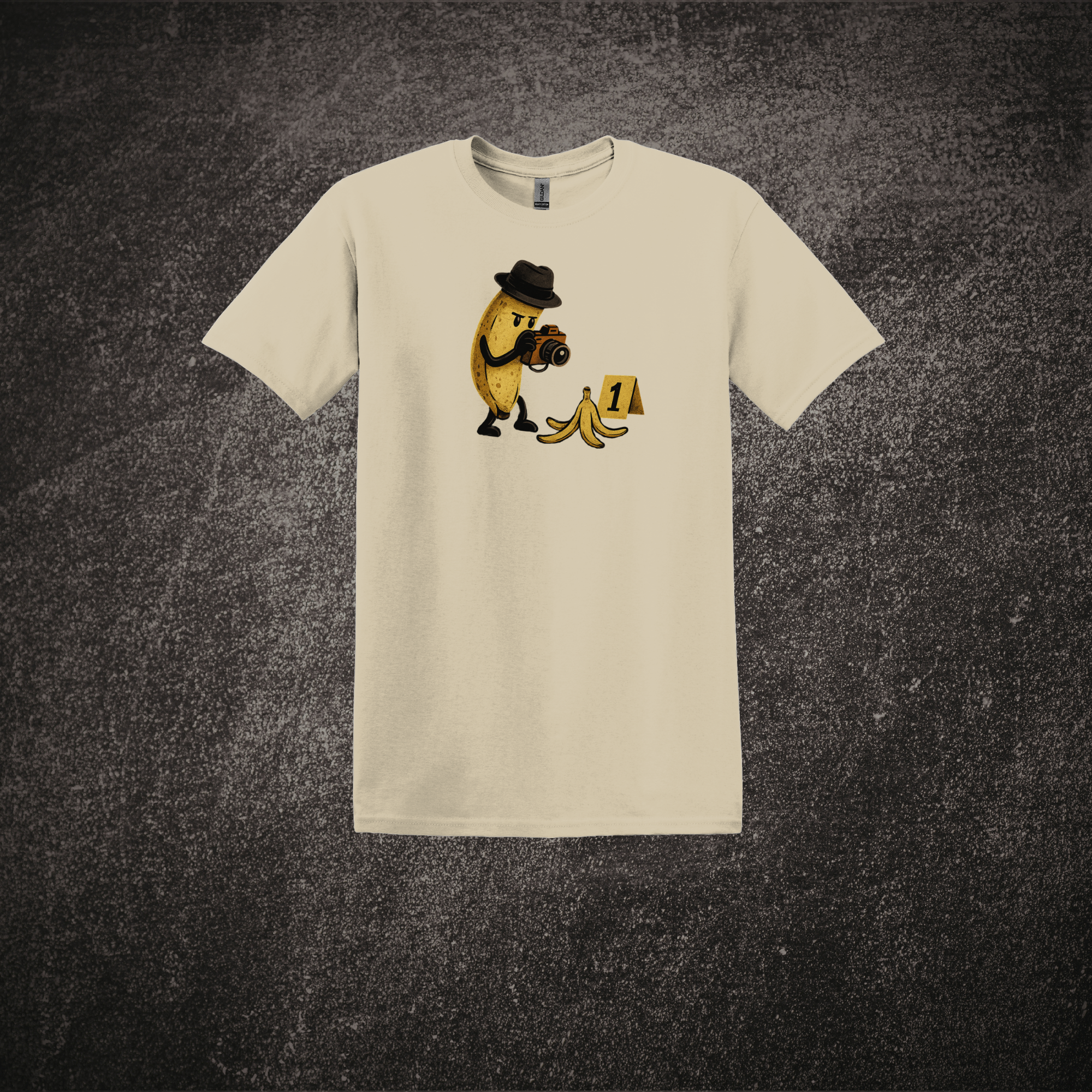 Banana Detective - SS Tee Sand.png