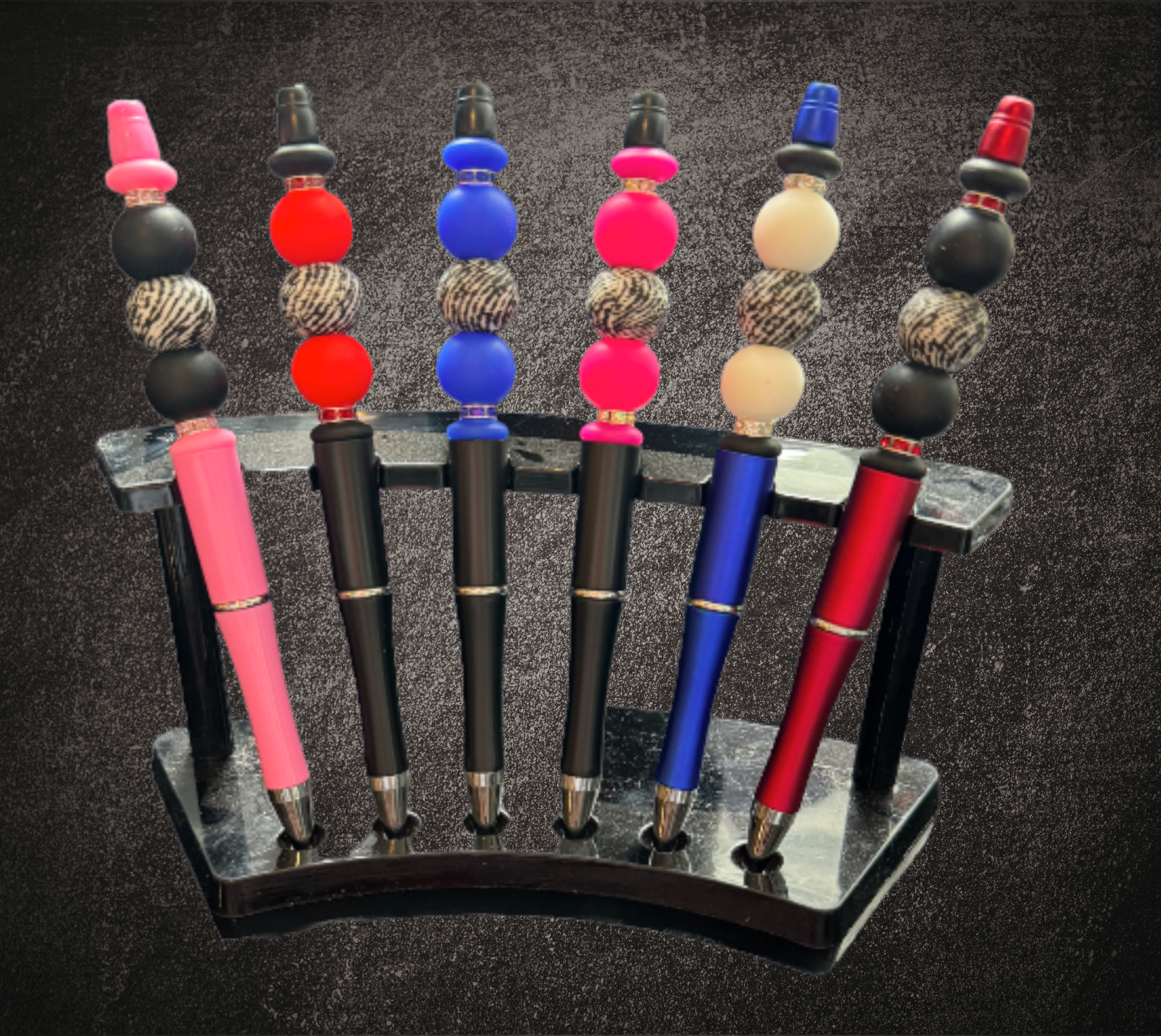 Latent Print Beaded Pen