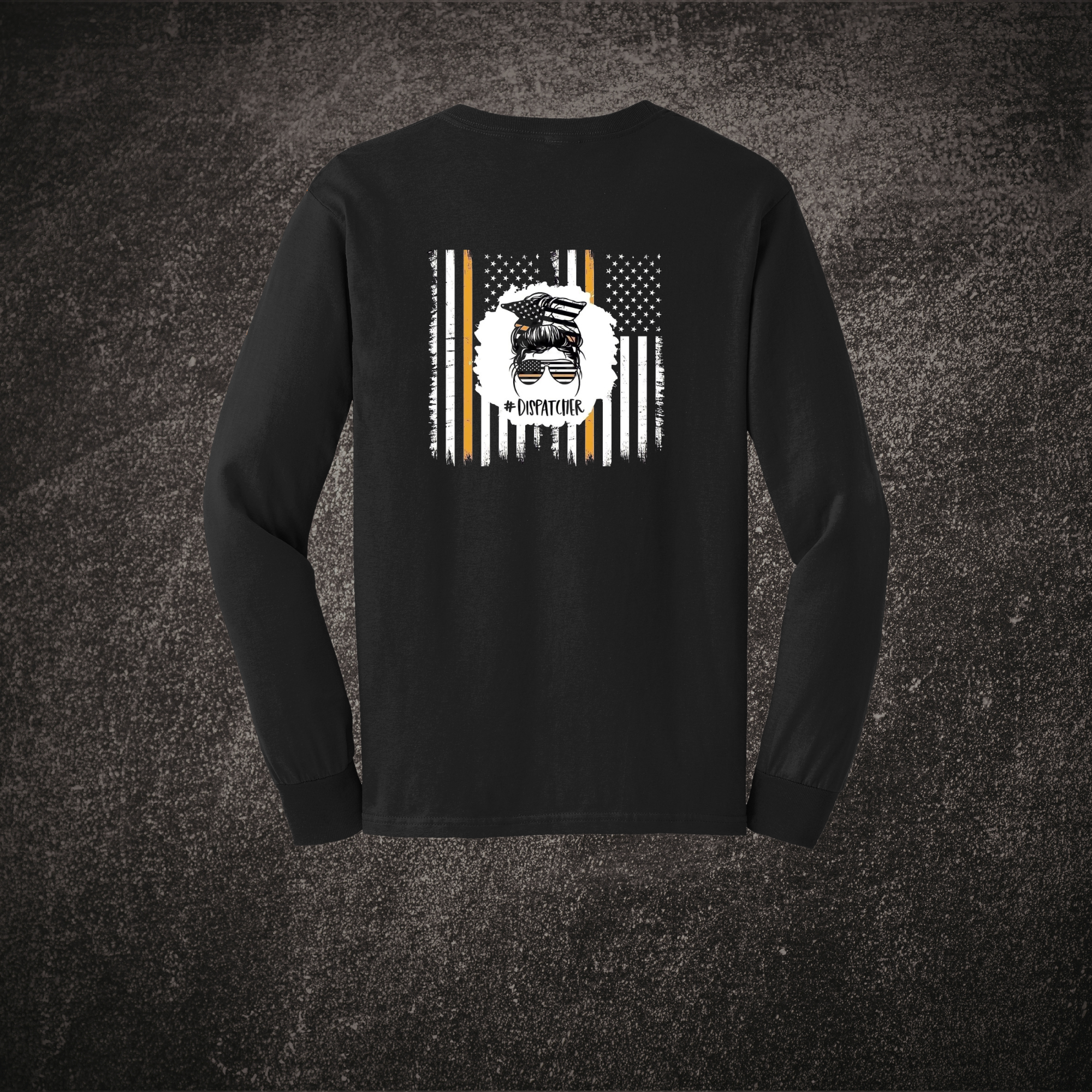 #DispatchLife LS Tee Black - Back.png