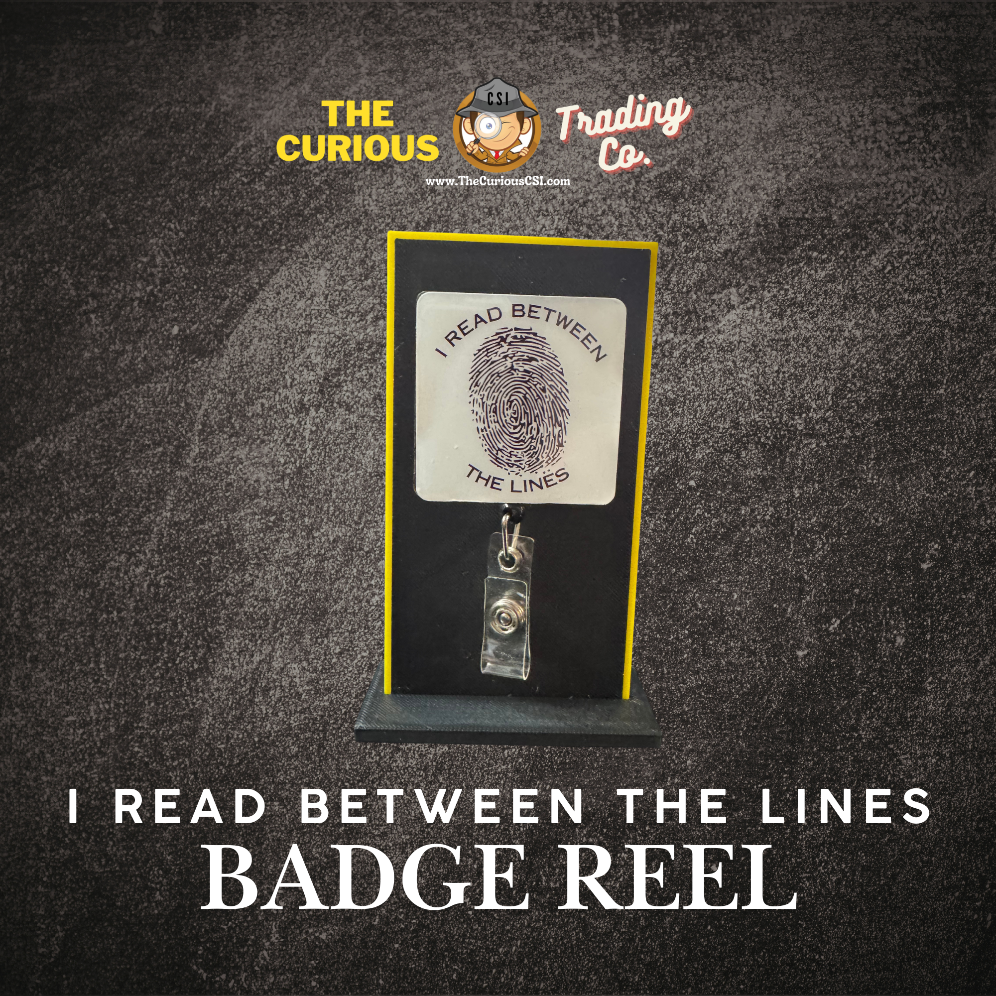 I Read Between the Lines Badge Reel