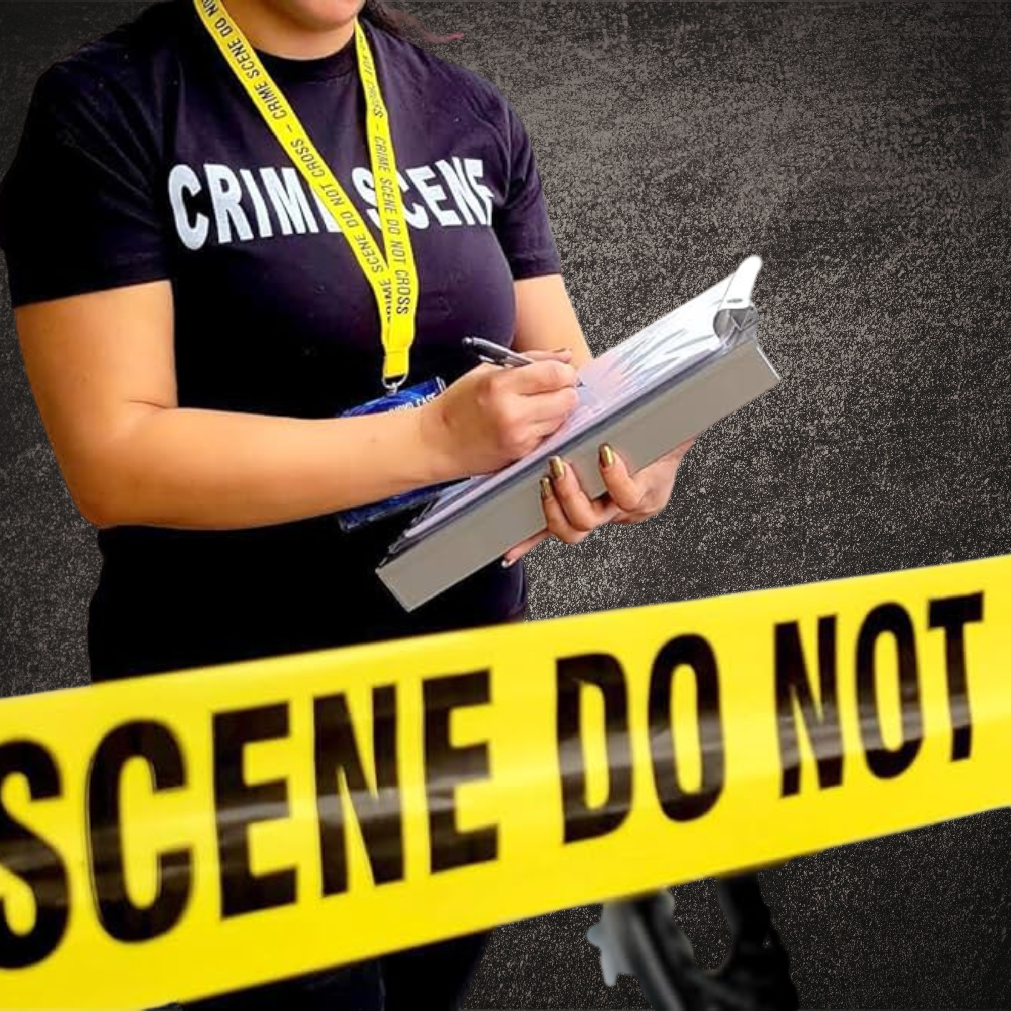 Crime Scene Lanyard, Crime Scene: Do Not Cross, Forensic Themed Lanyard, Crime Scene Keys, Crime Scene Investigations Accessries