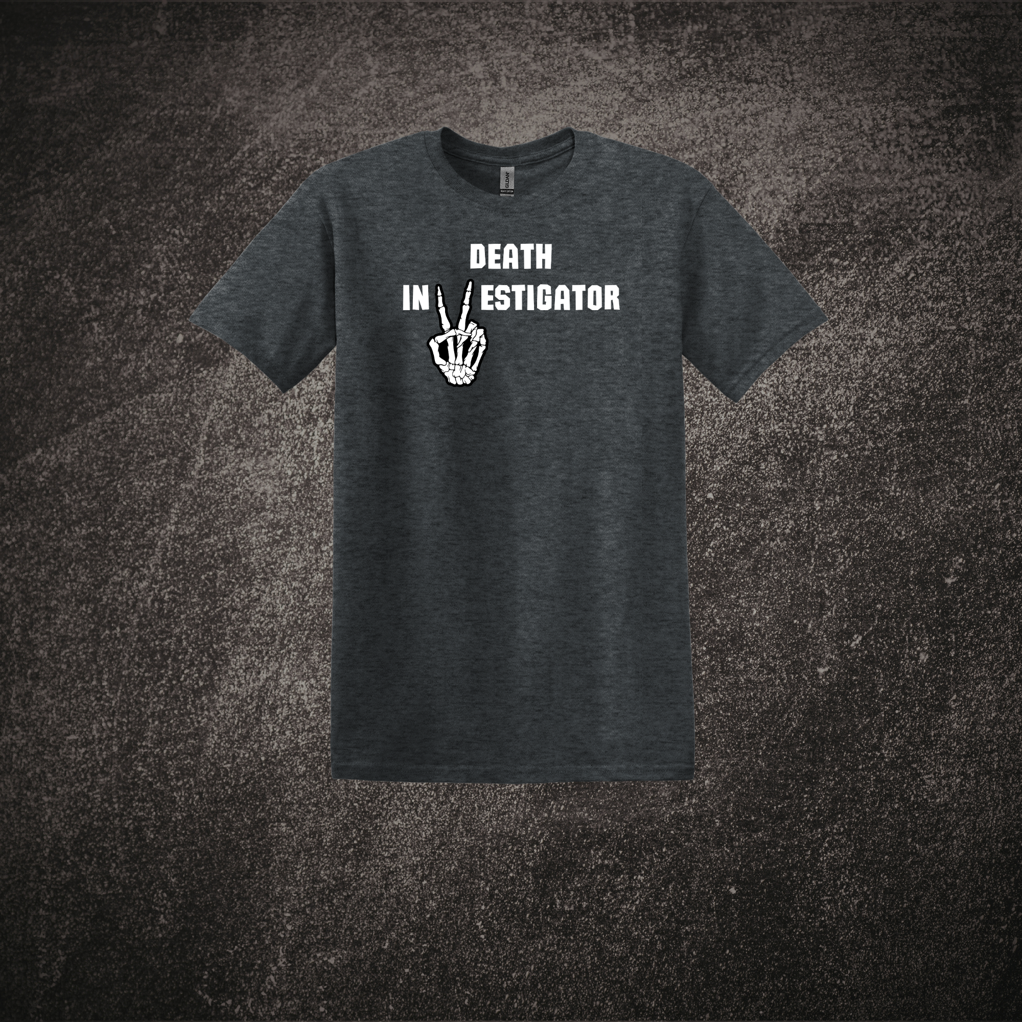 Deth Investigator SS Tee Dark Heather.png