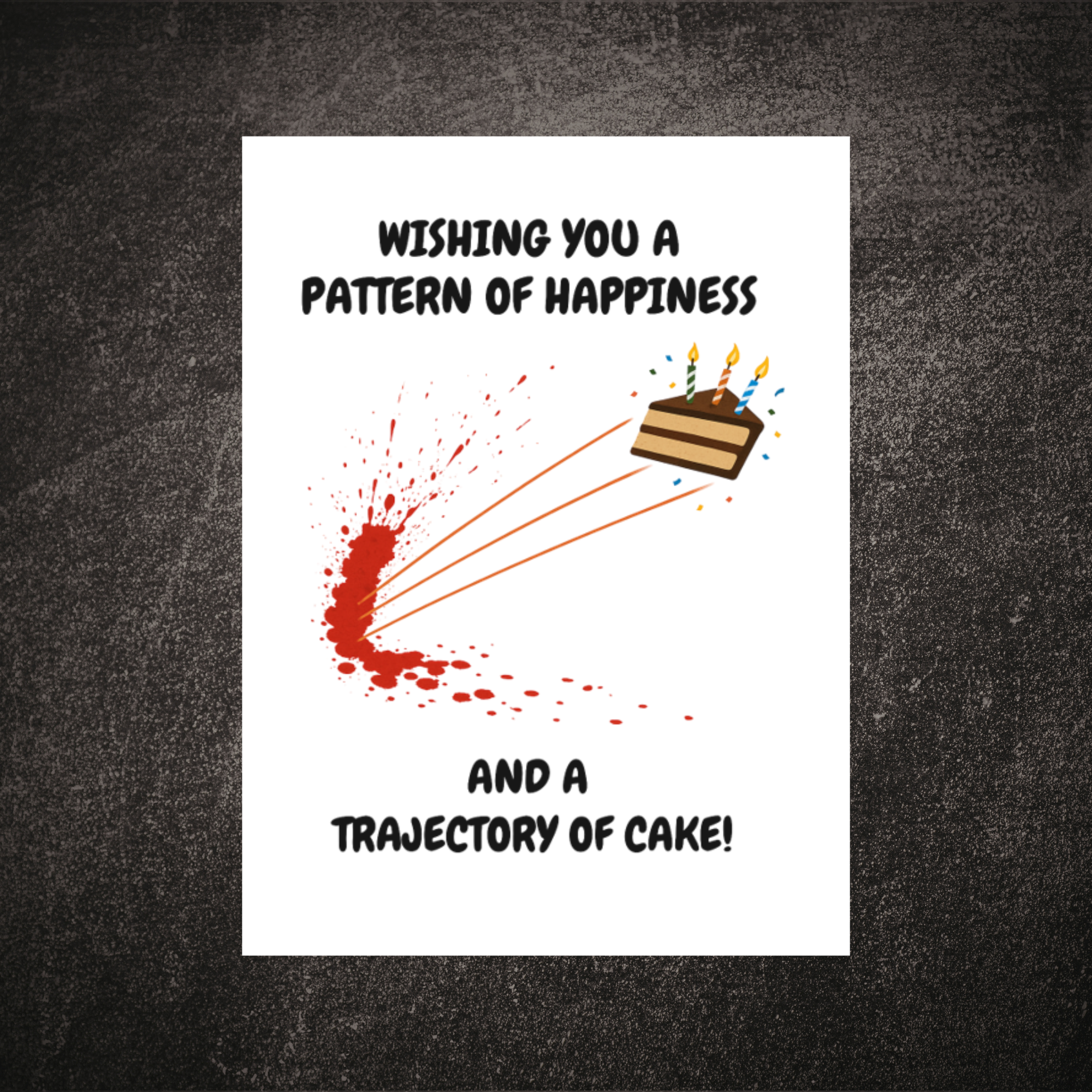 Wishing You a Pattern of Happiness Greeting Card