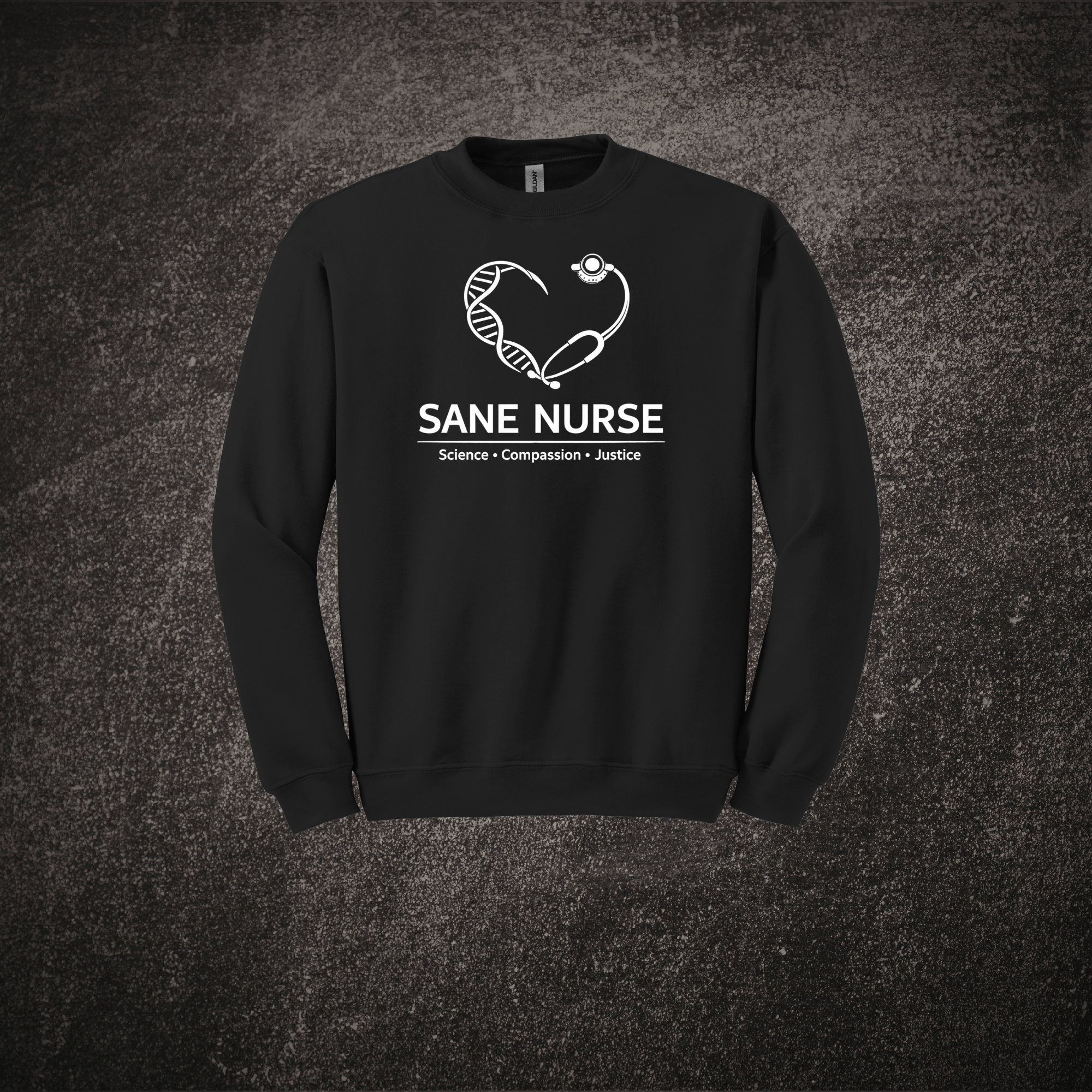 SANE Nurse - Sweat Black.png