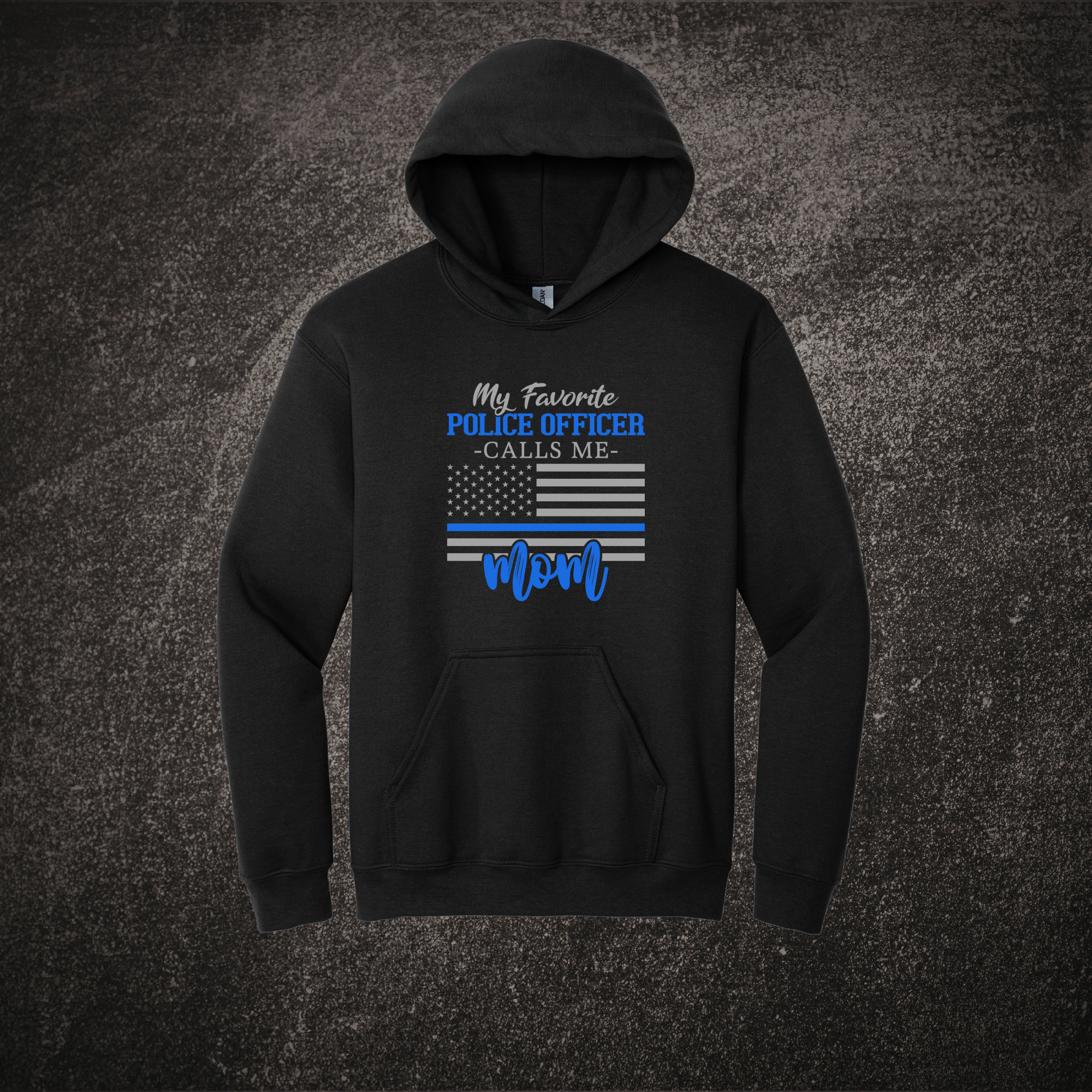 My Favorite Police Officer - Hoodie Black.png