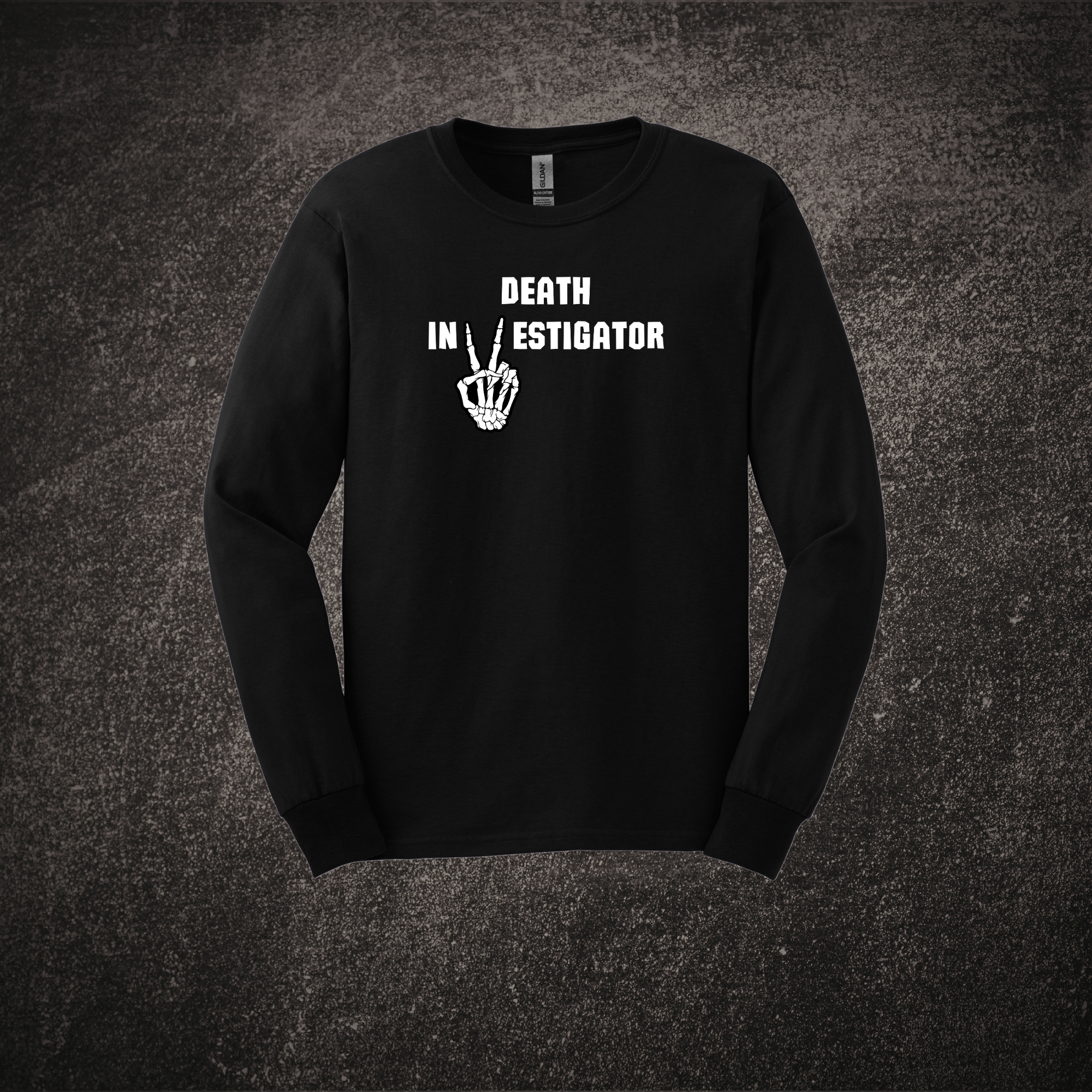 Deth Investigator LS Tee Black.png