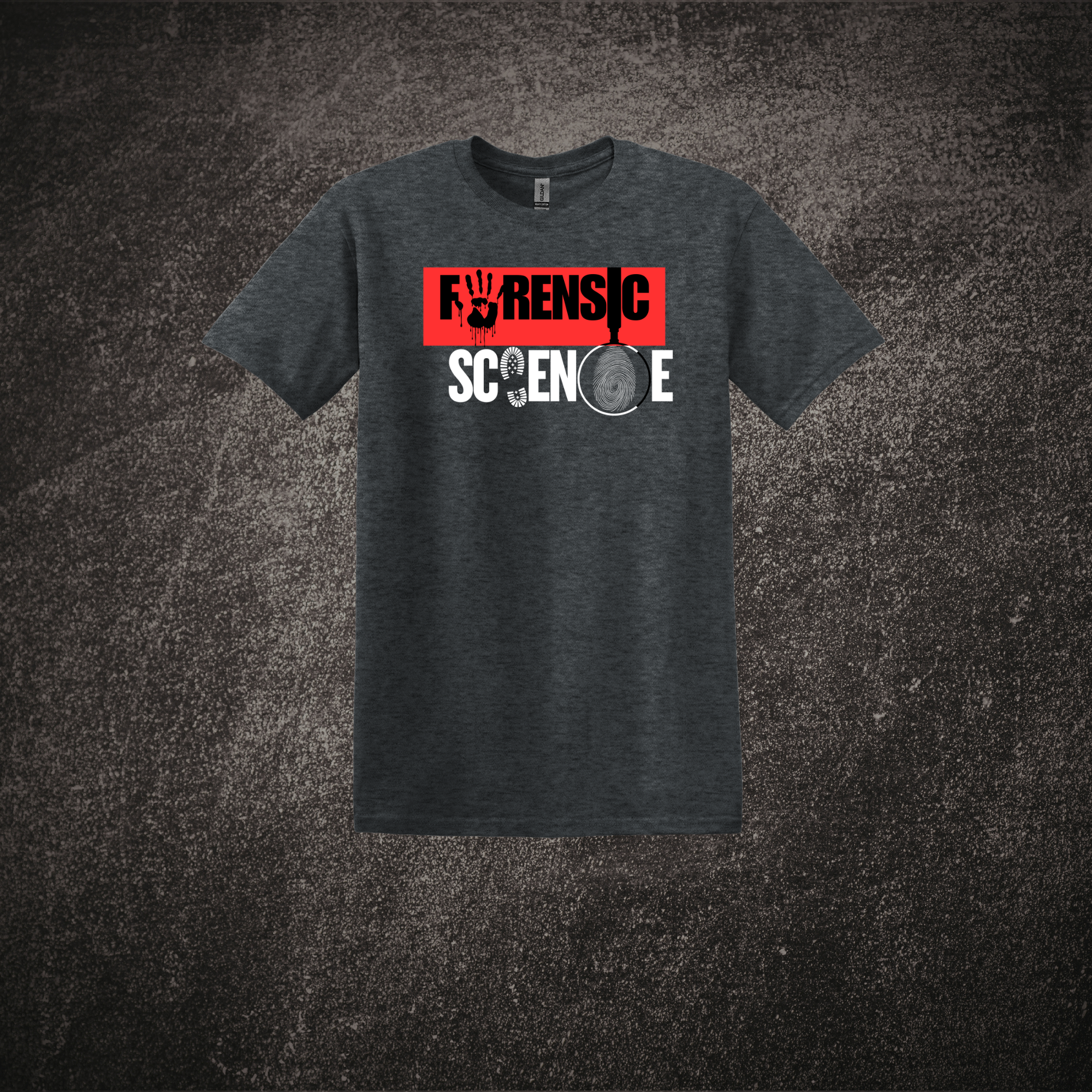 Forensic Science Magnifier - SS Dark Heather.png