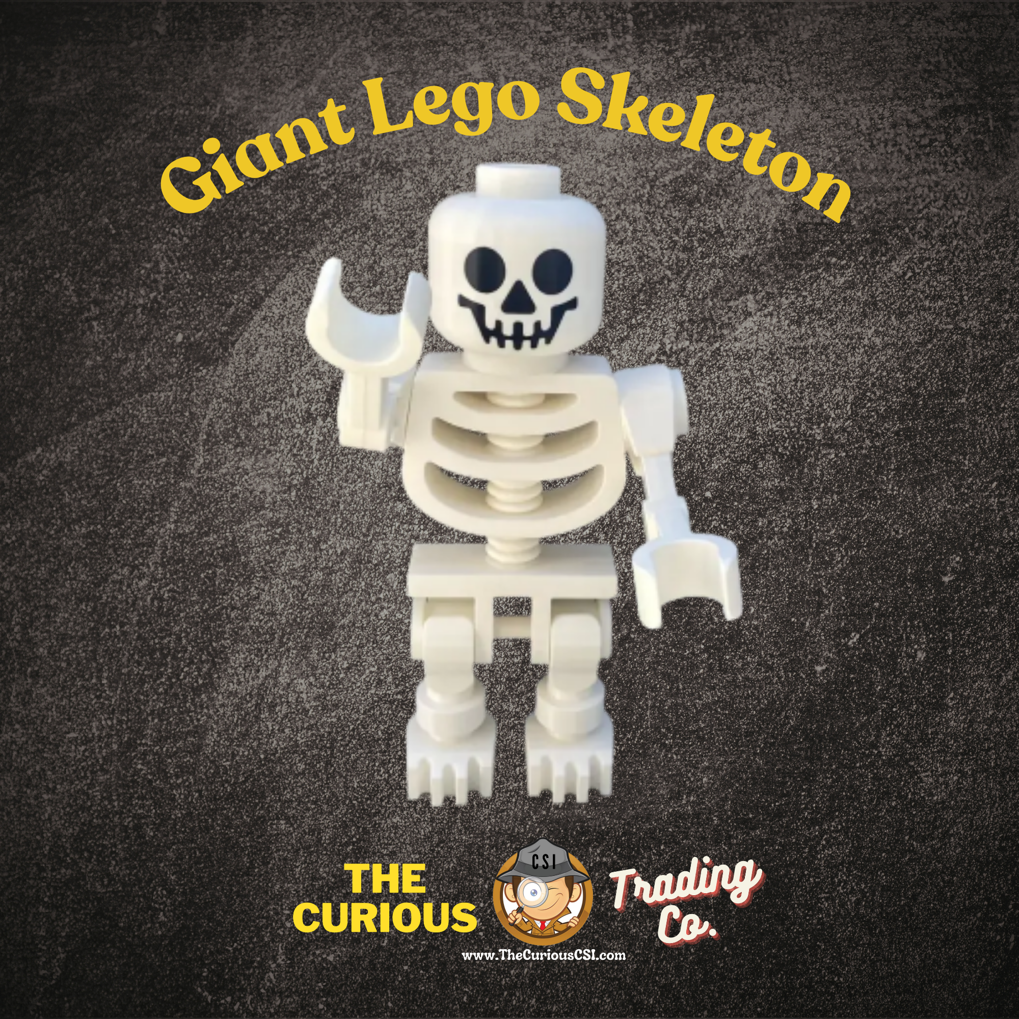 Giant Lego Skeleton
