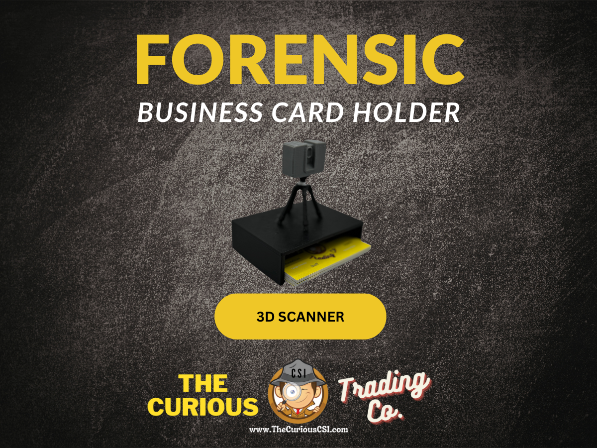 3D Laser Scanner Business Card Holder