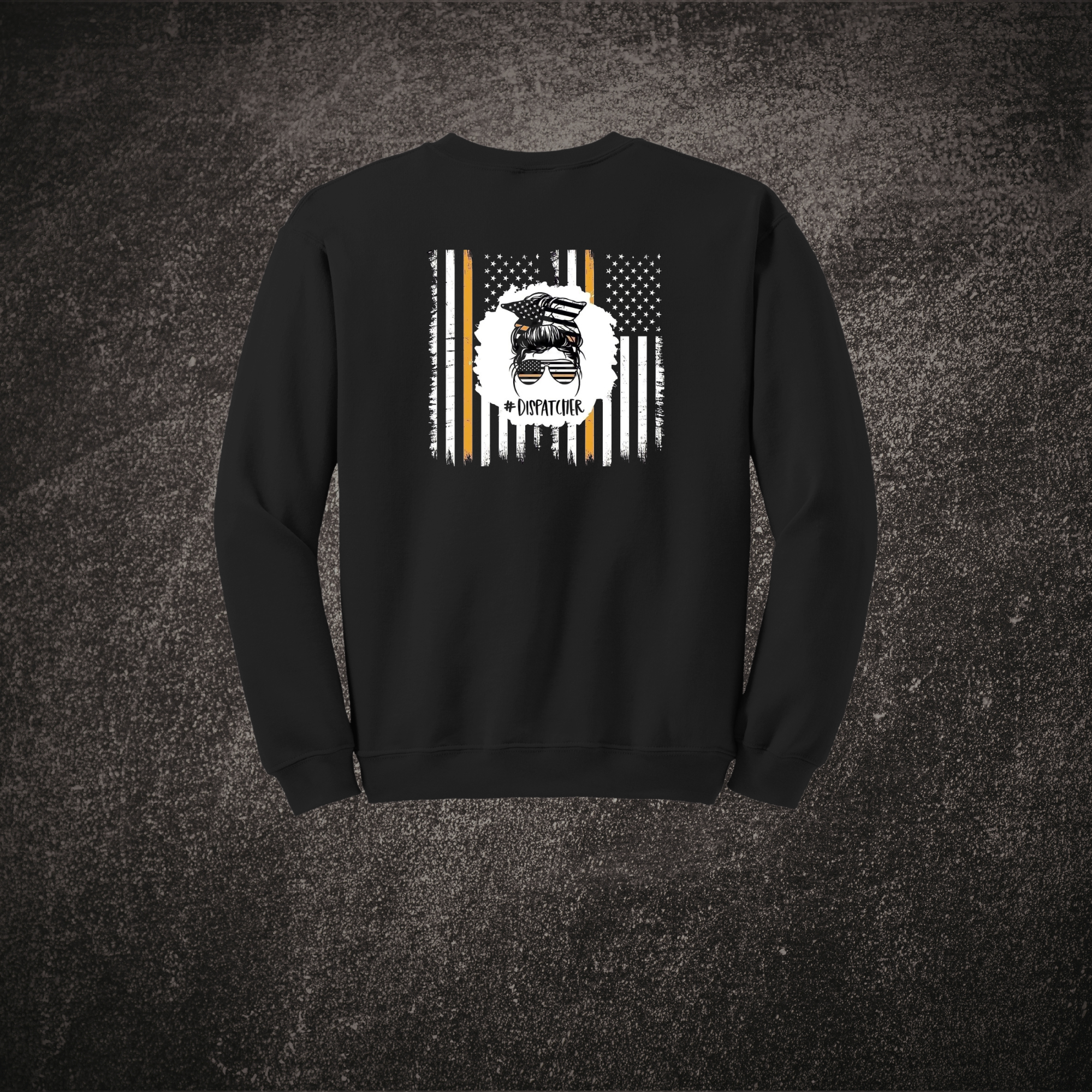 #DispatchLife Sweat Black - Back.png