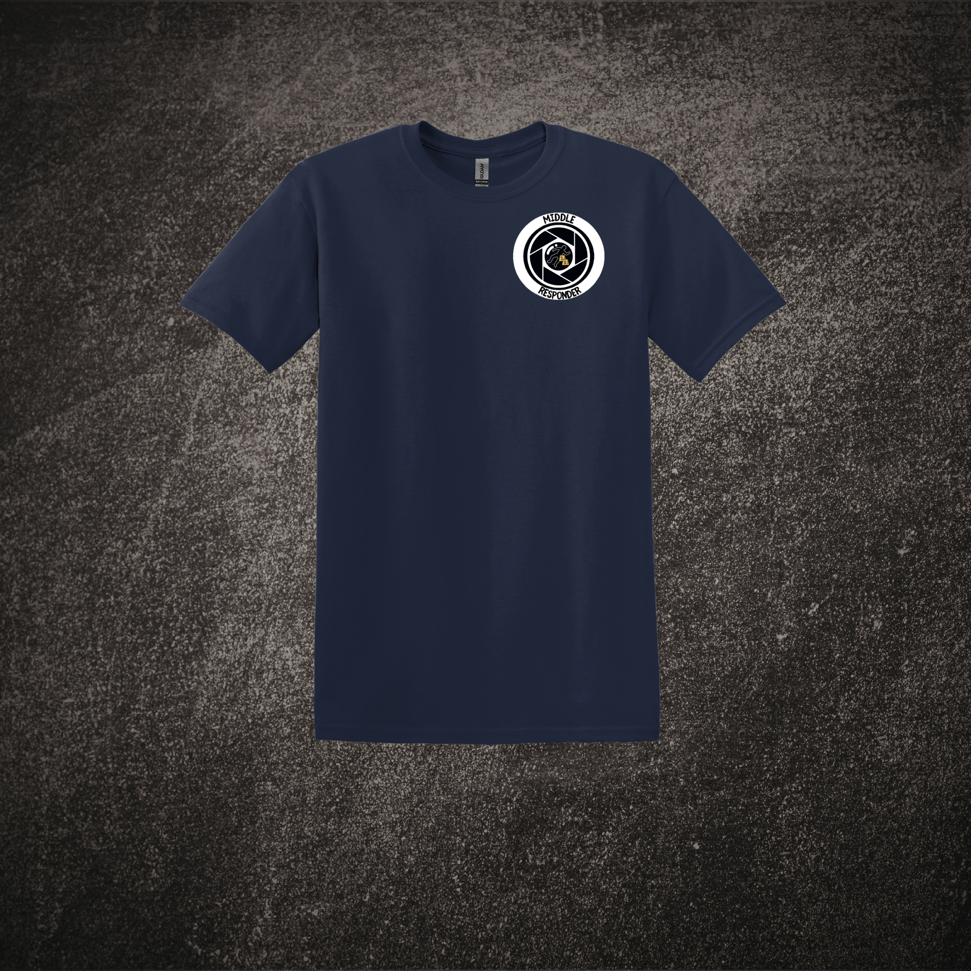 Middle Responder Front - Navy.png
