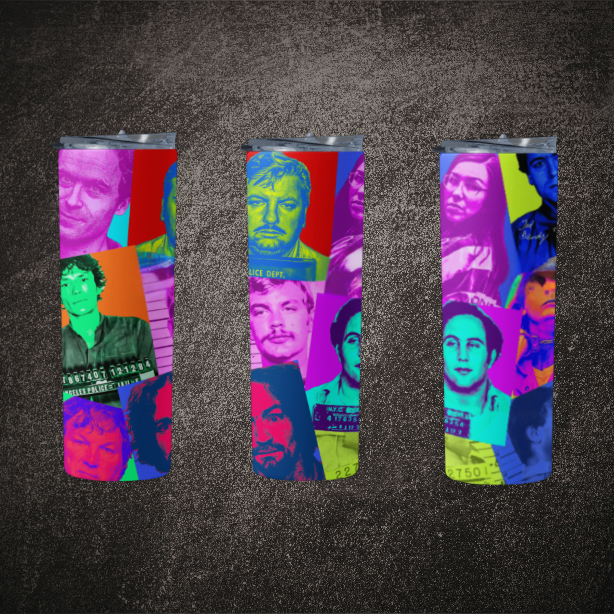 Colorful Serial Killers Tumbler