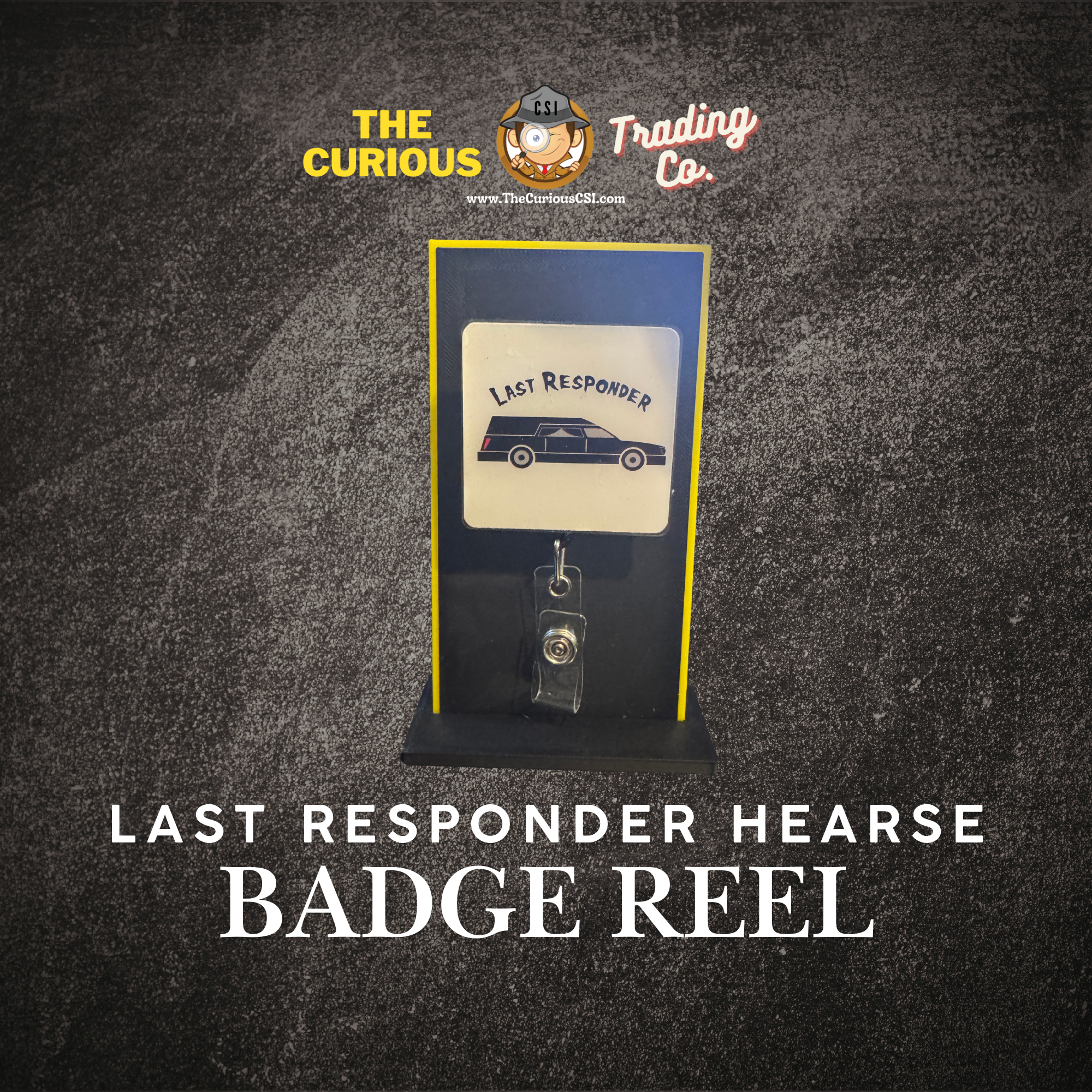 Last Responder Hearse Badge Reel