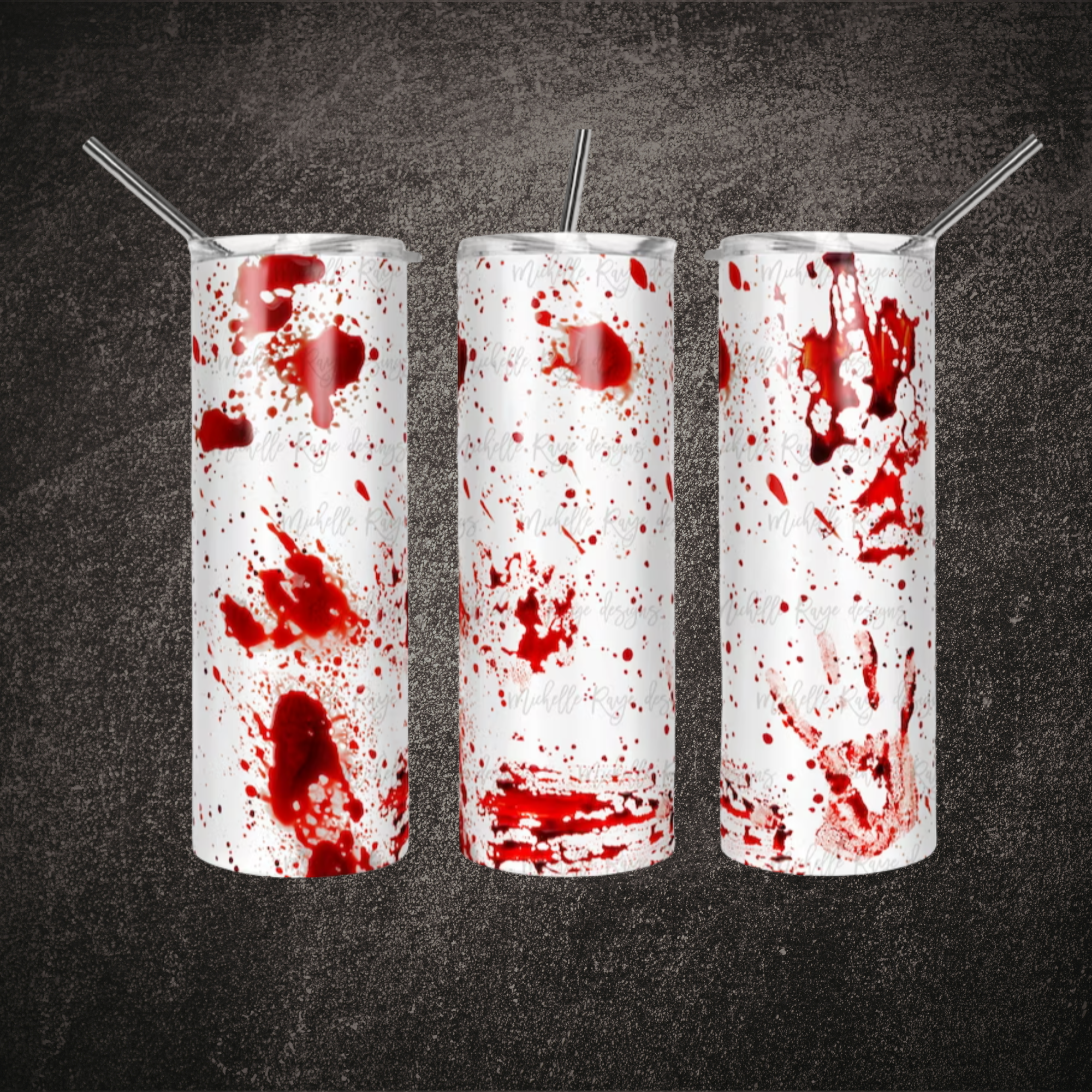 Bloodstain Skinny Tumbler
