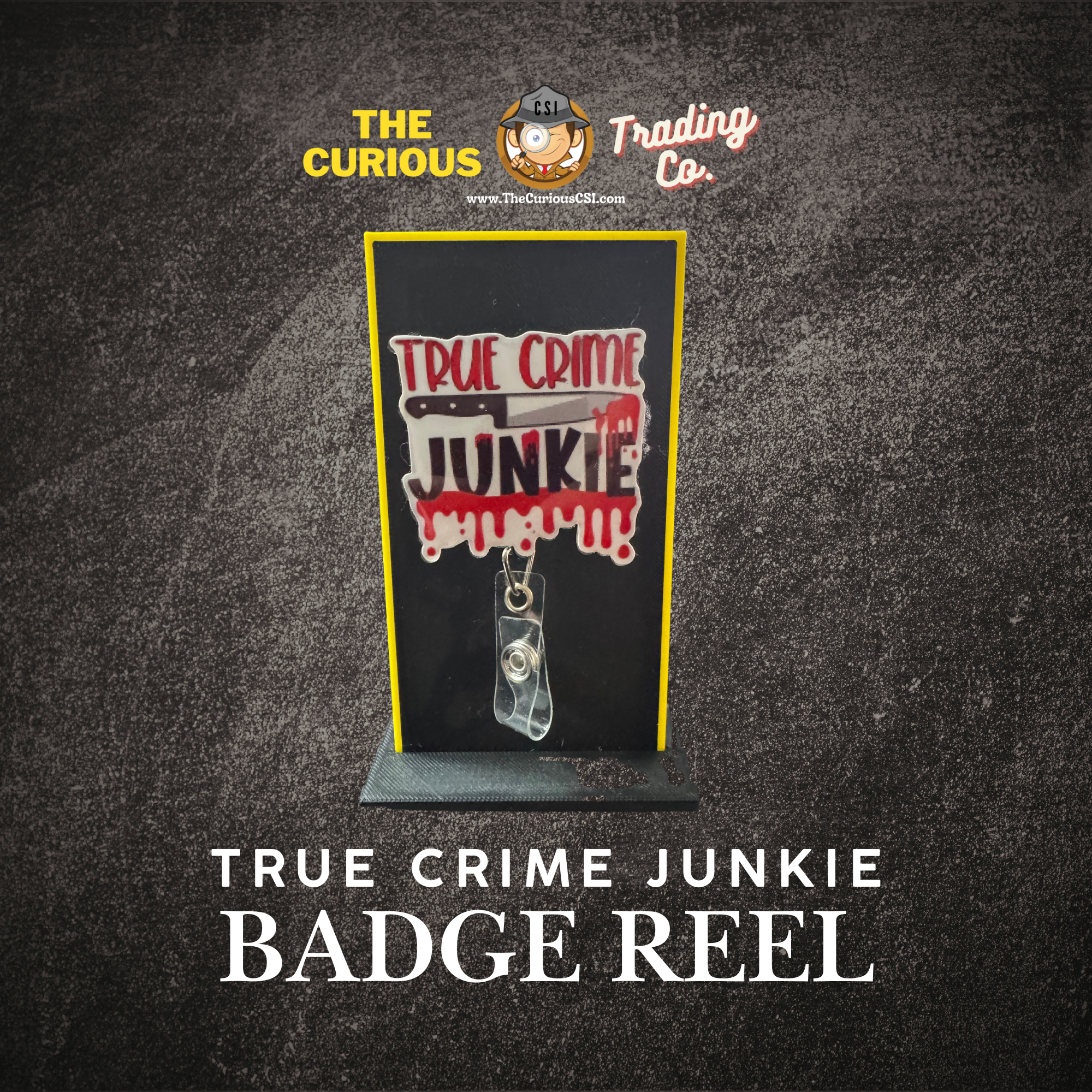 True Crime Junkie Badge Reel