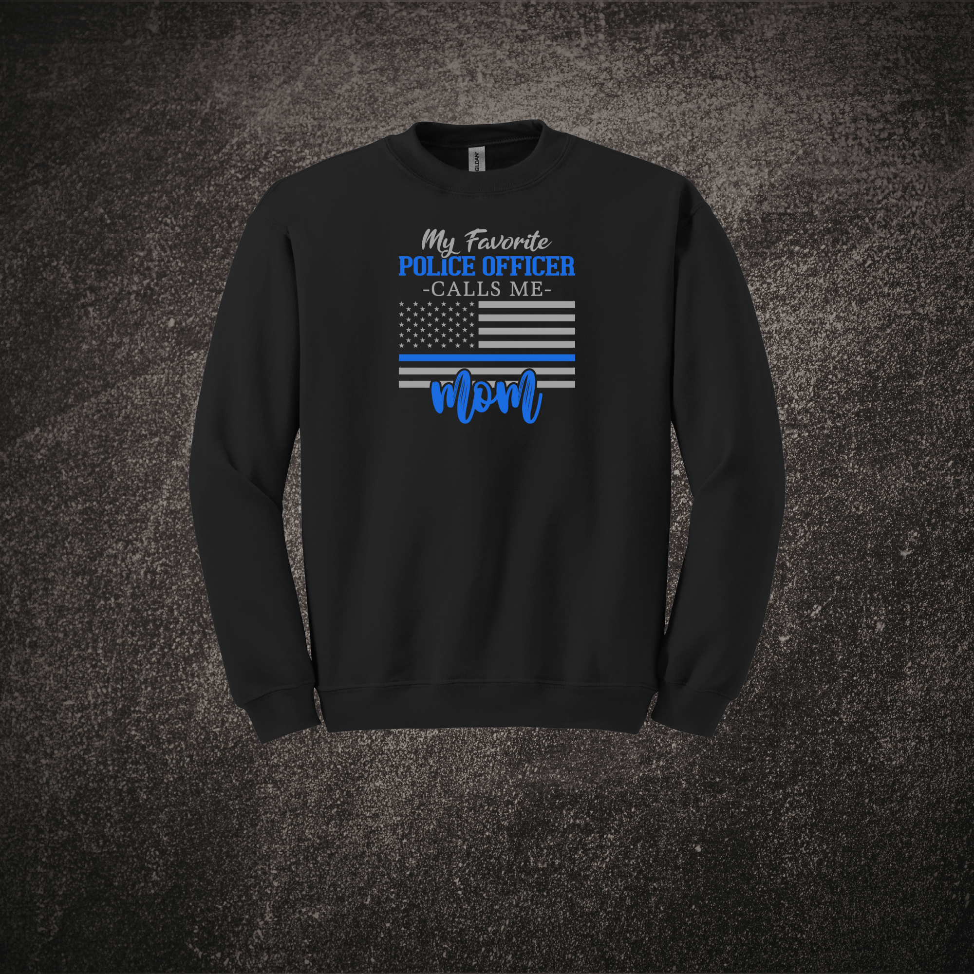 My Favorite Police Officer - Sweatshirt Black.png