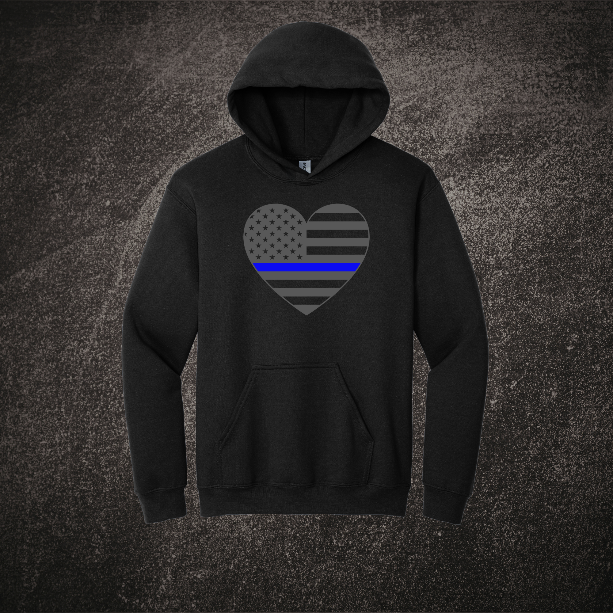Thin Blue Heart Hoodie