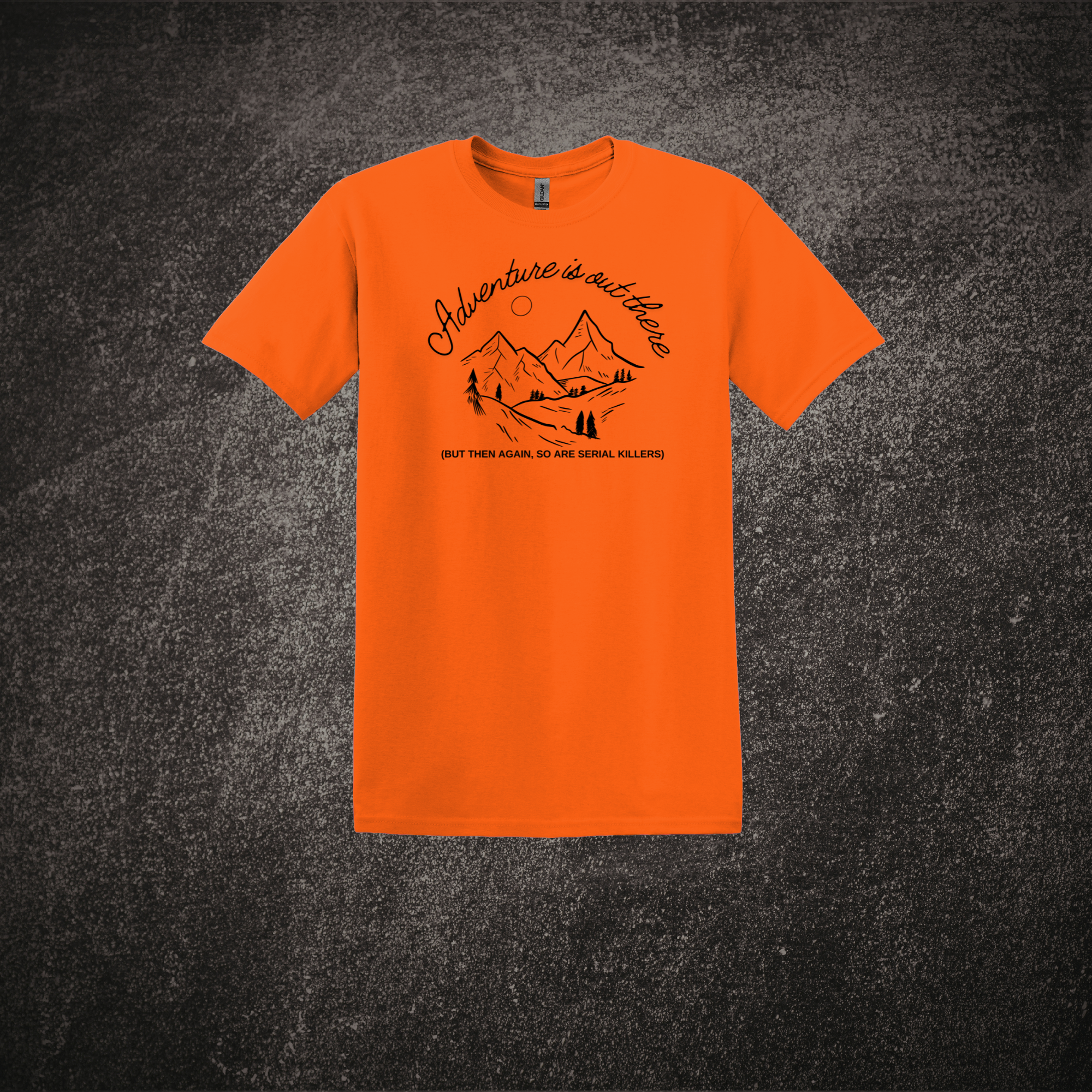 Adventure is Out There - SS Tee Orange.png
