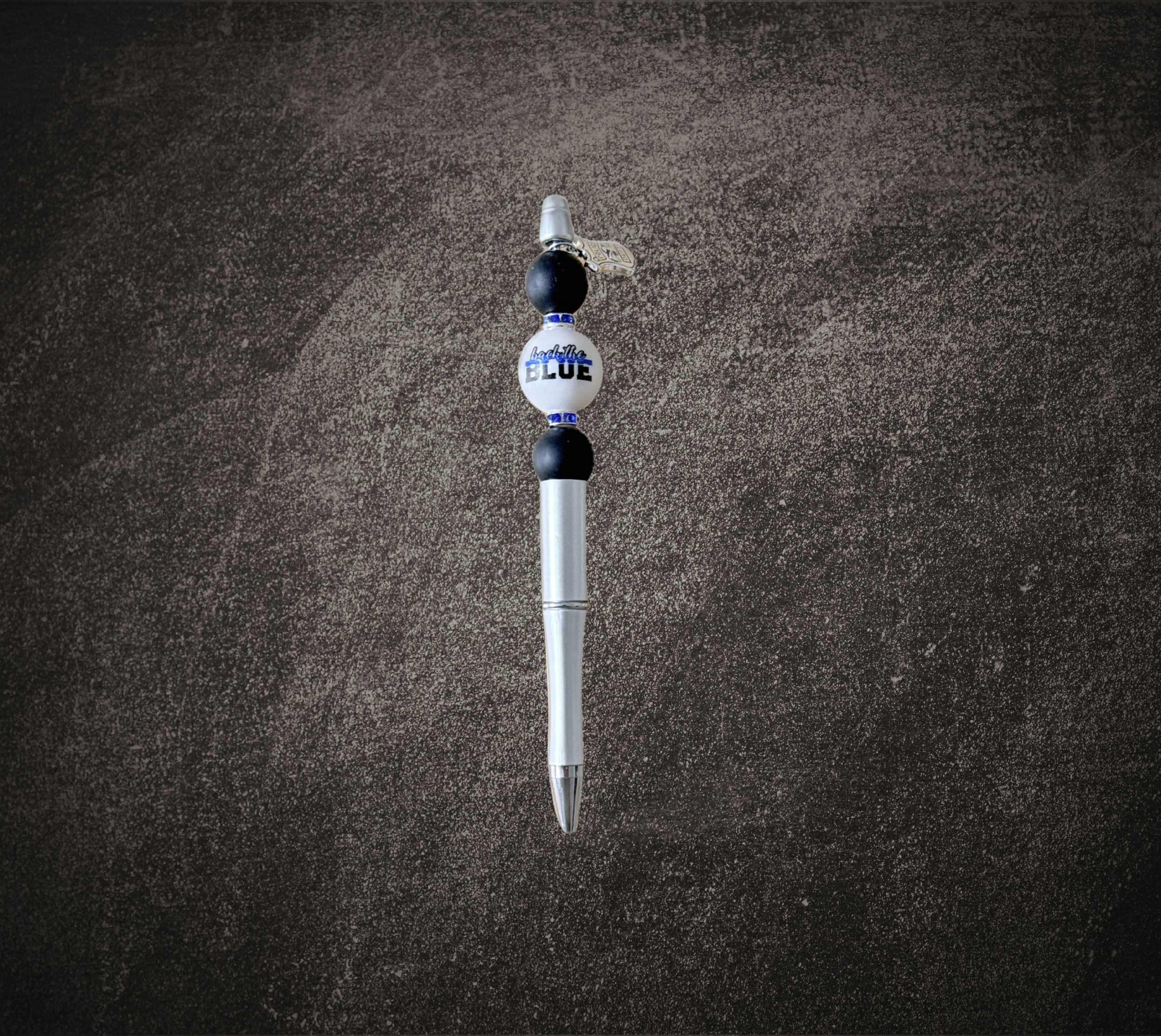 Back the Blue Beaded Pen | Police Pen | Law Enforcement Themed Pen | Back the Blue | Blue Lives Matter