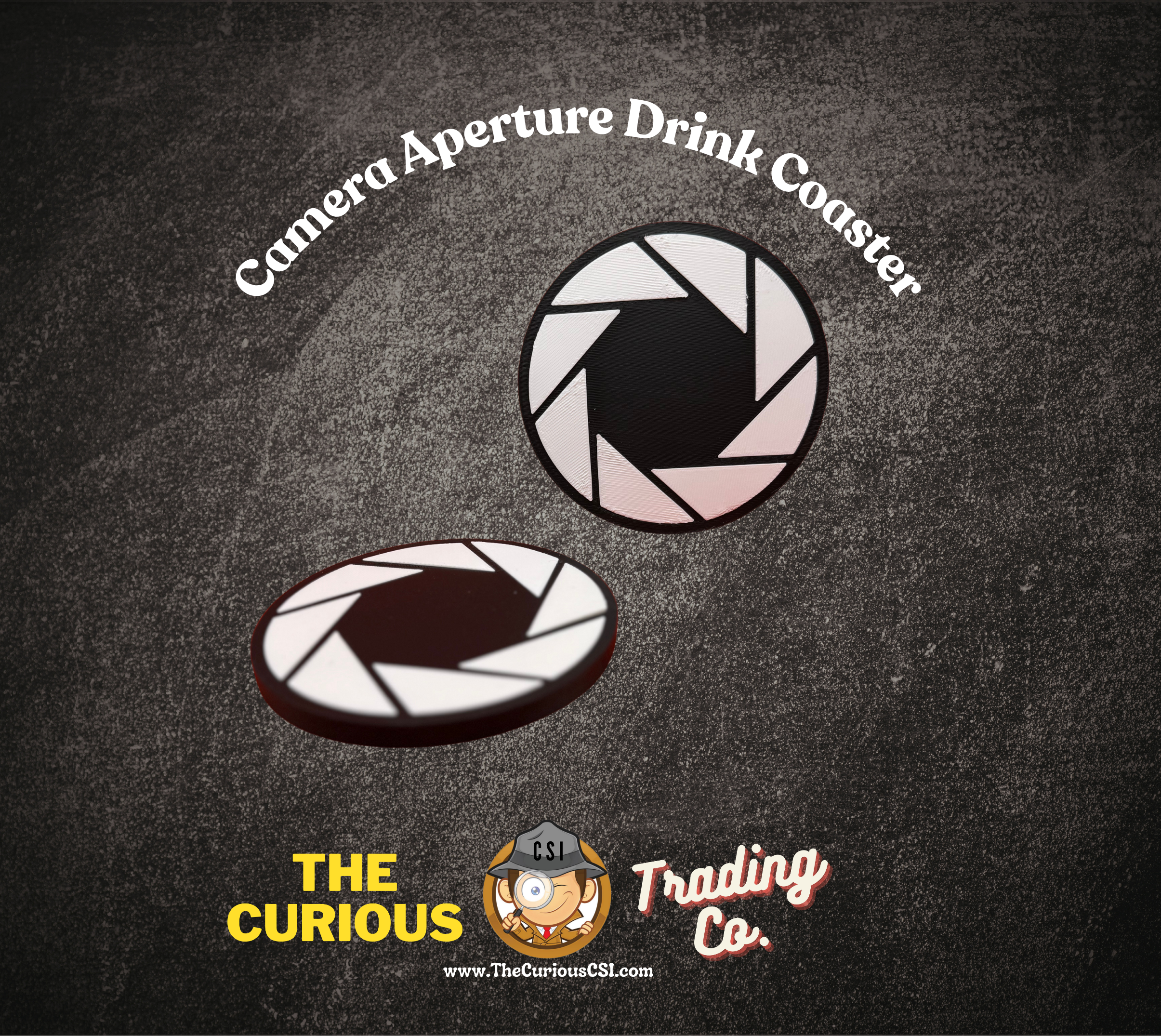 Aperture Drink Coaster