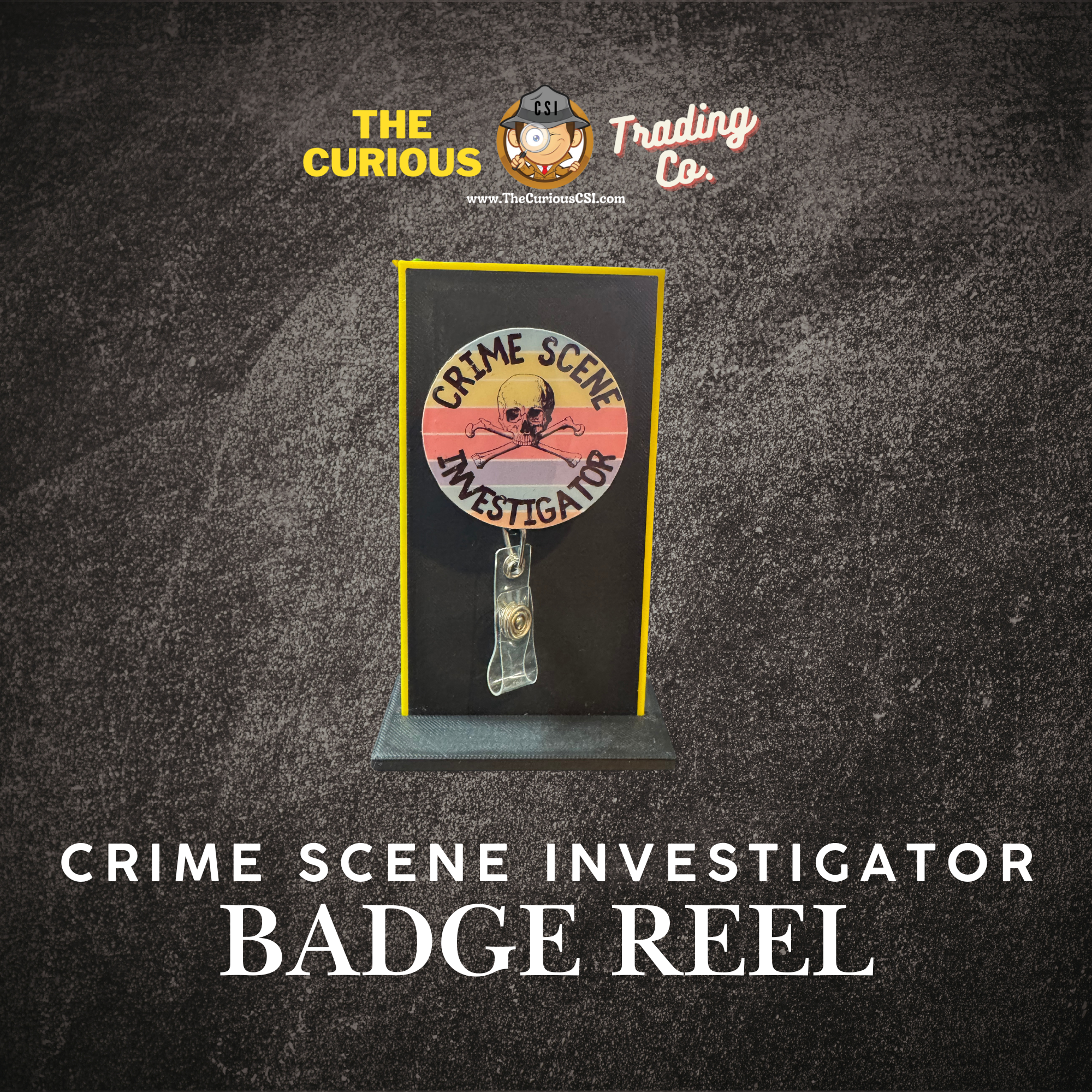 Crime Scene Investigator Badge Reel