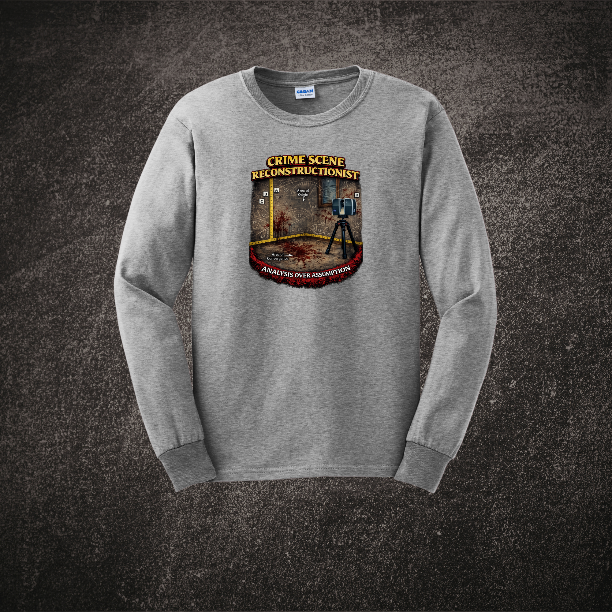 Crime Scene Reconstructionist LS Graphite Heather.png