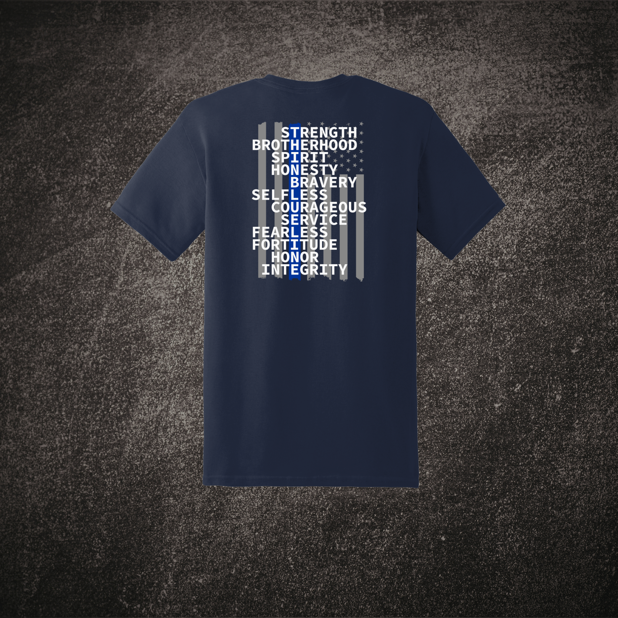 Strong Words - Navy Back.png