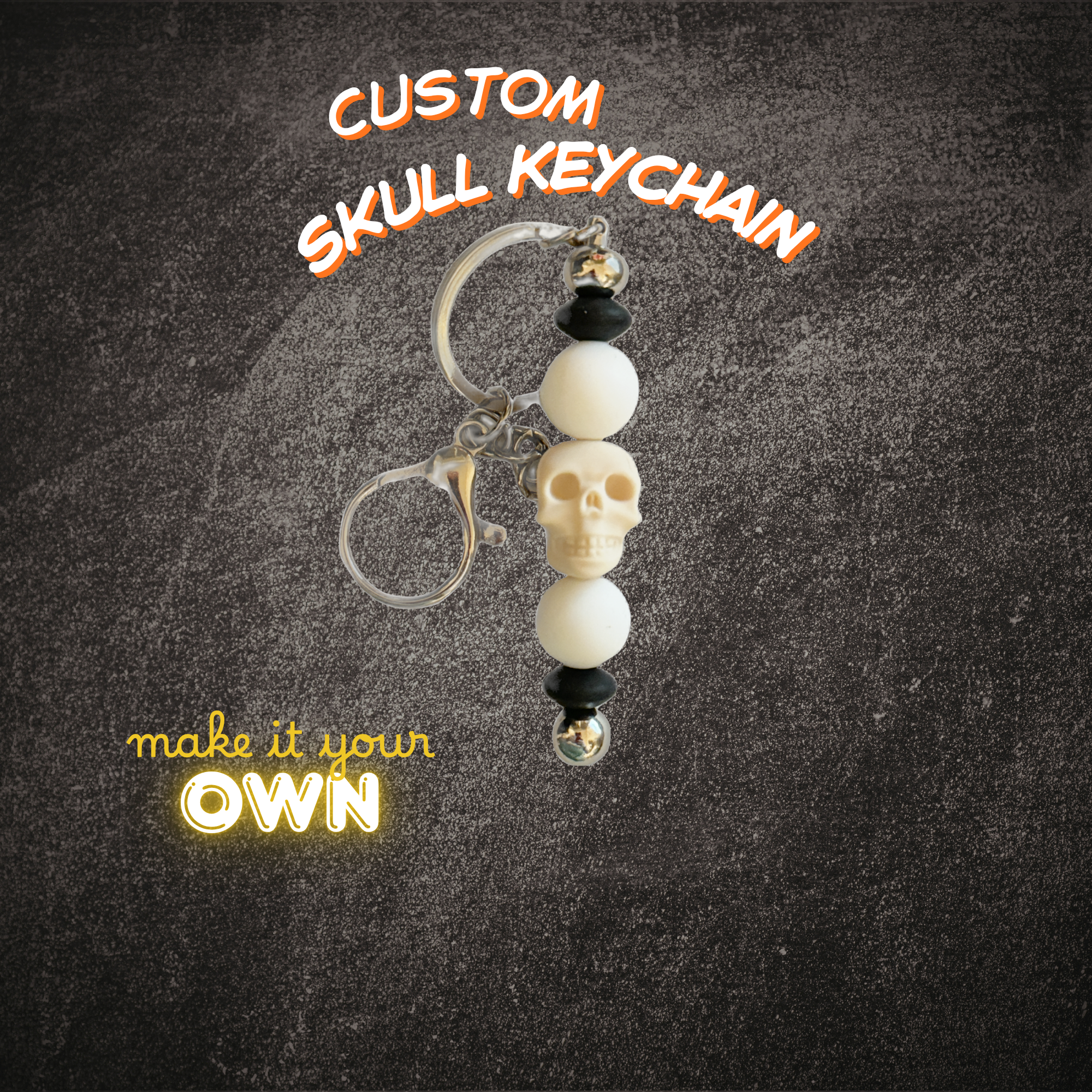 Custom Skull Keychain Main Mockup.png